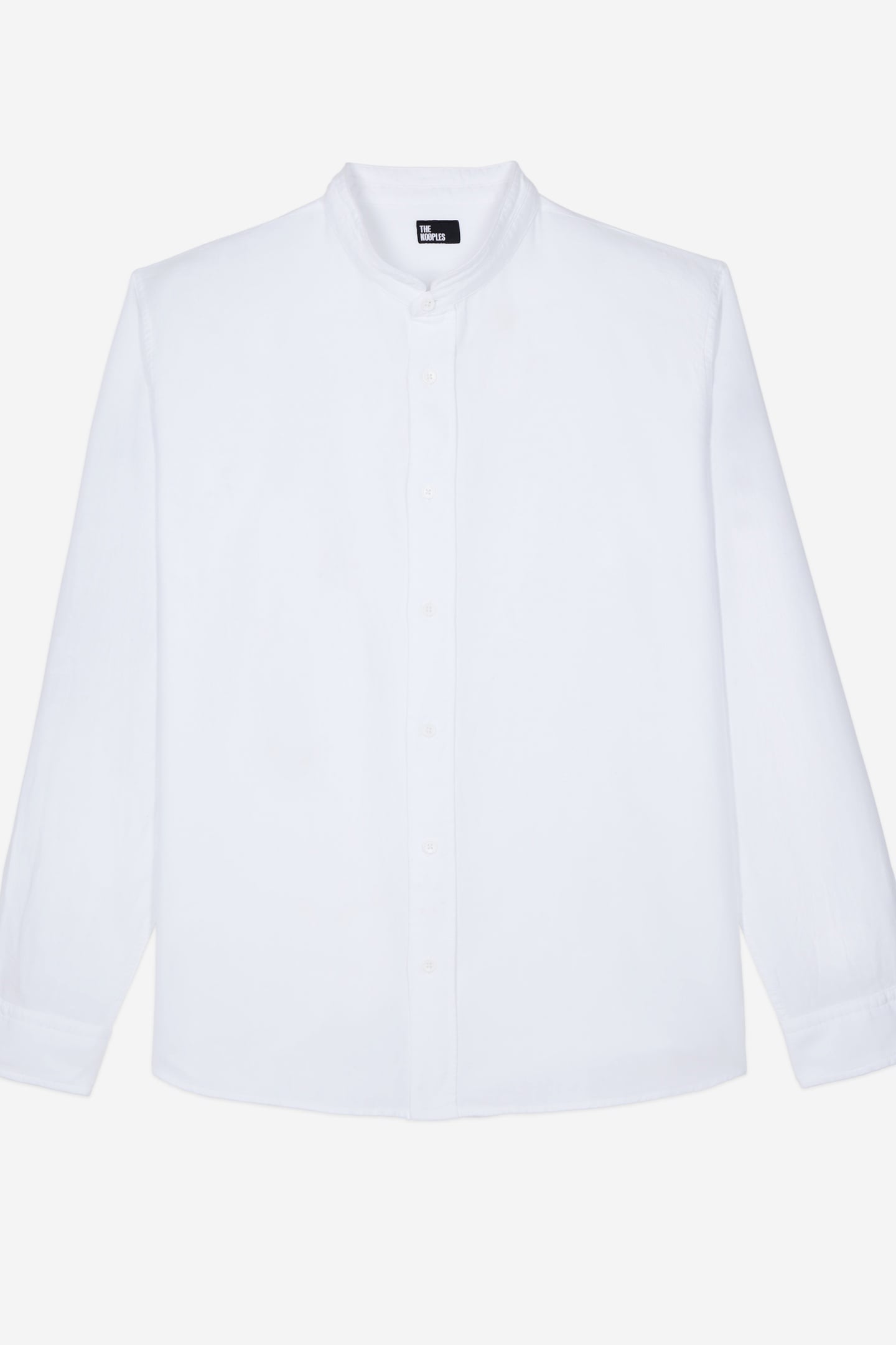 LONG-SLEEVED SHIRT WITH OFFICE COLLAR WHITE 5