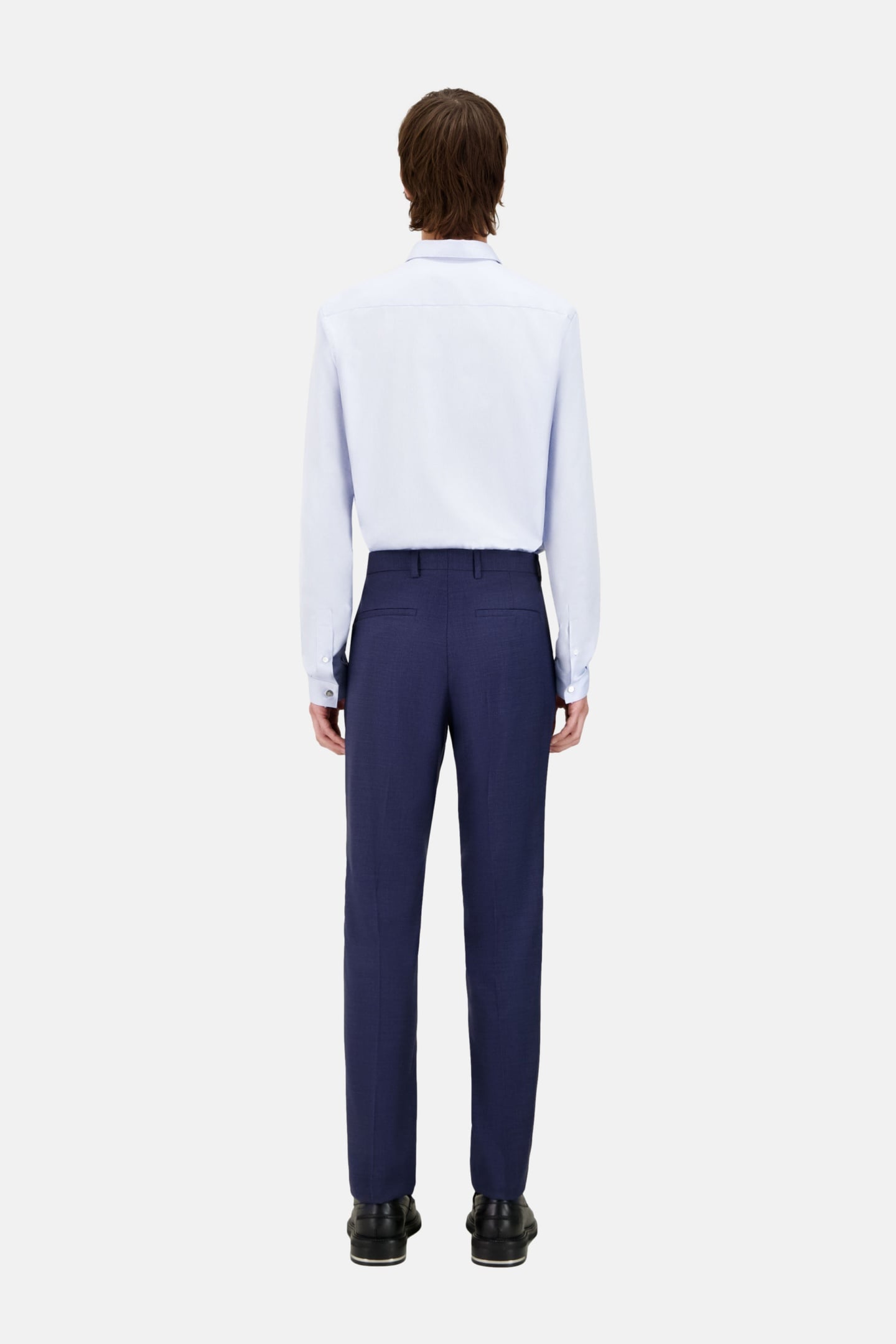 CLASSIC SUIT TROUSERS WITH ITALIAN POCKETS NAVY 4