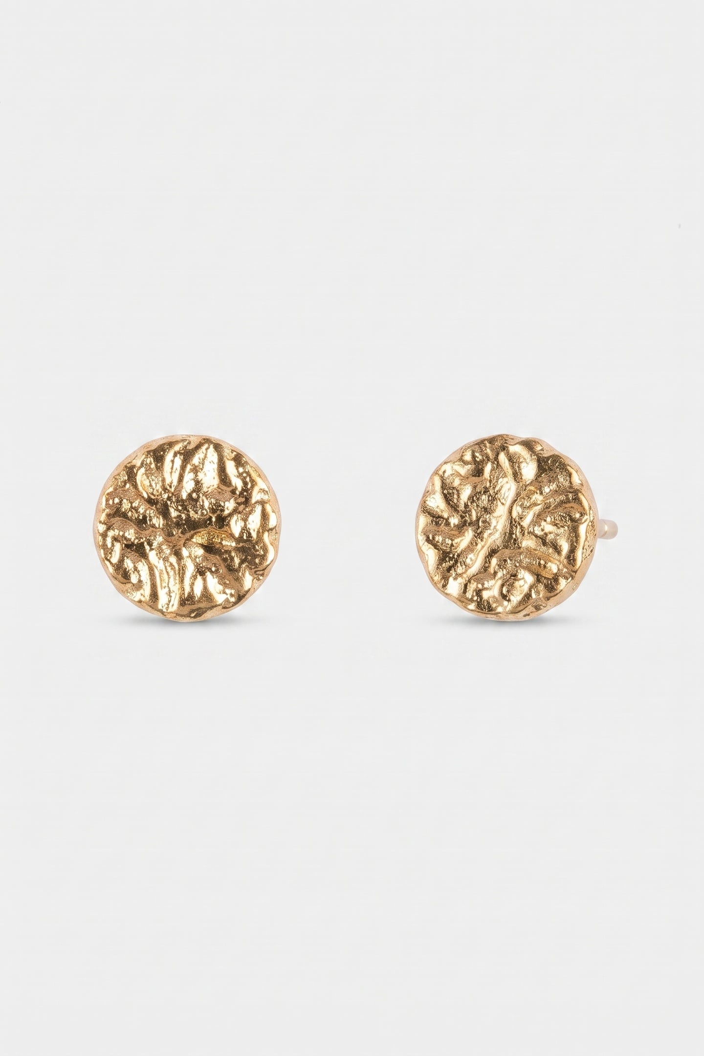 VOLCANO COIN OHRRINGE GOLD 3
