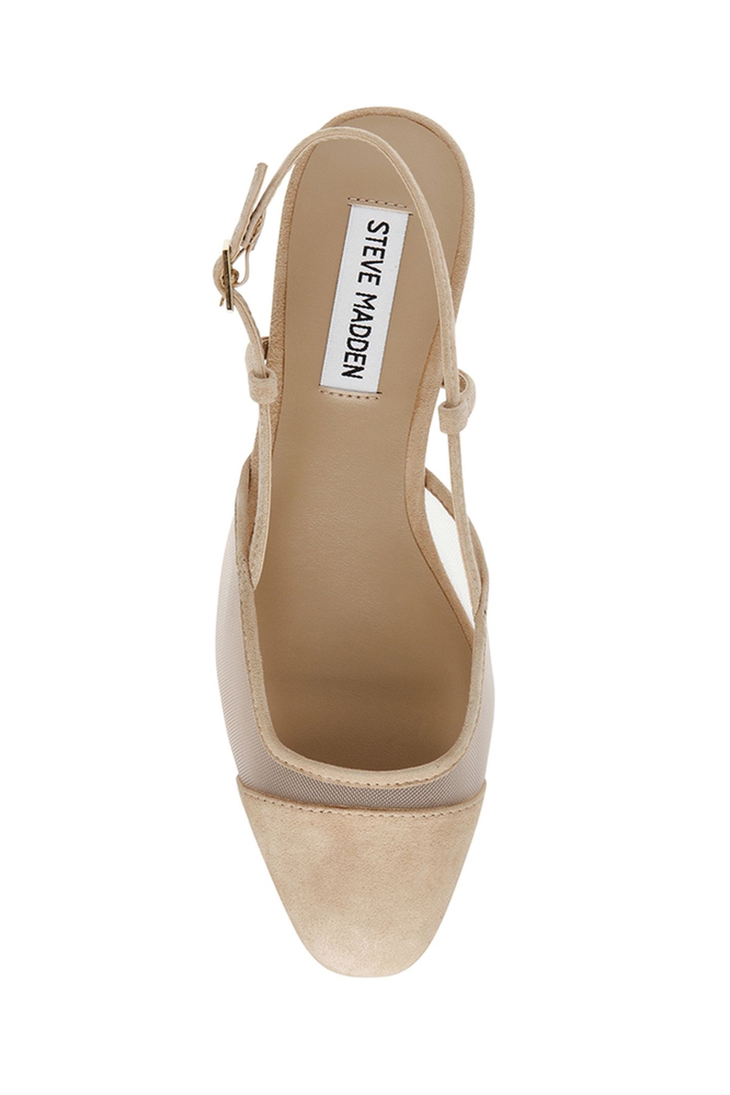 BELINDA-M FLAT SHOES TAN SUEDE 6