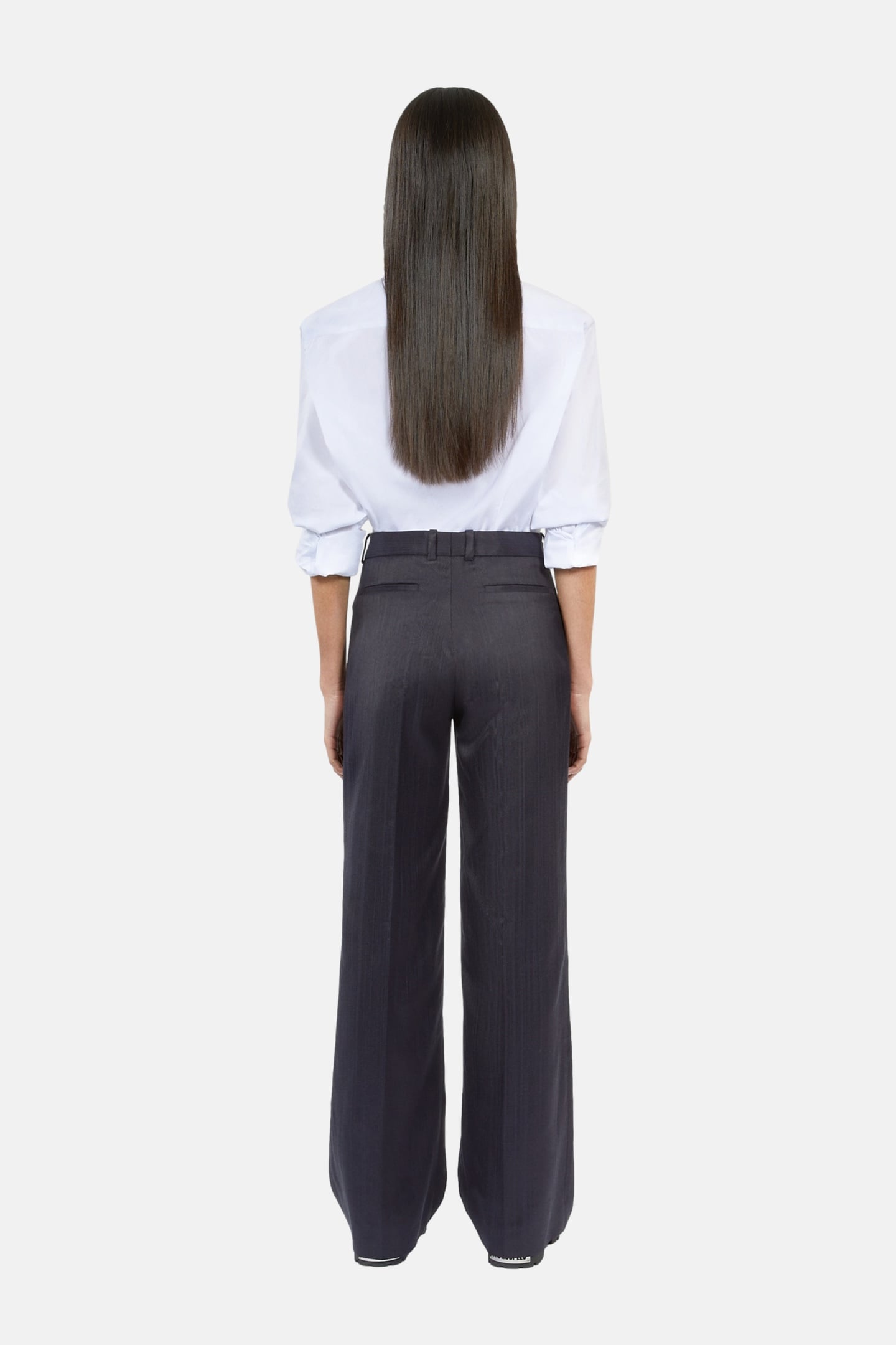 WIDE COSTUME TROUSERS NAVY 5