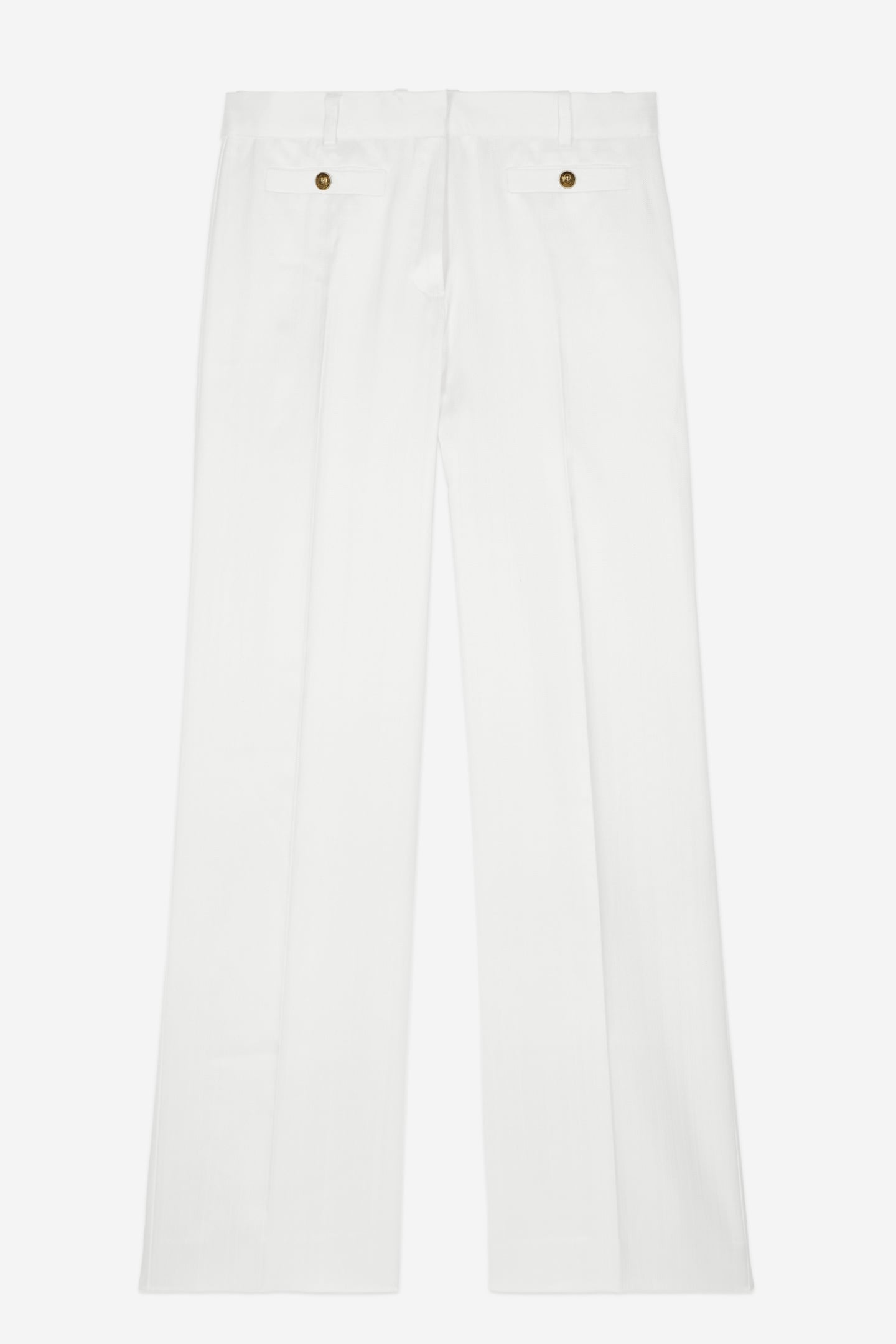 WIDE COSTUME TROUSERS WHITE 6
