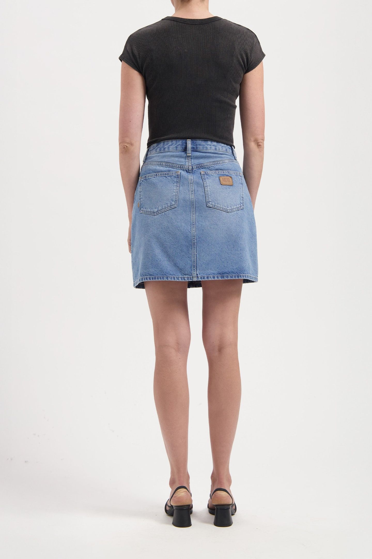 AUDRY MINI SKIRT LIGHT STONE VINTAGE 4