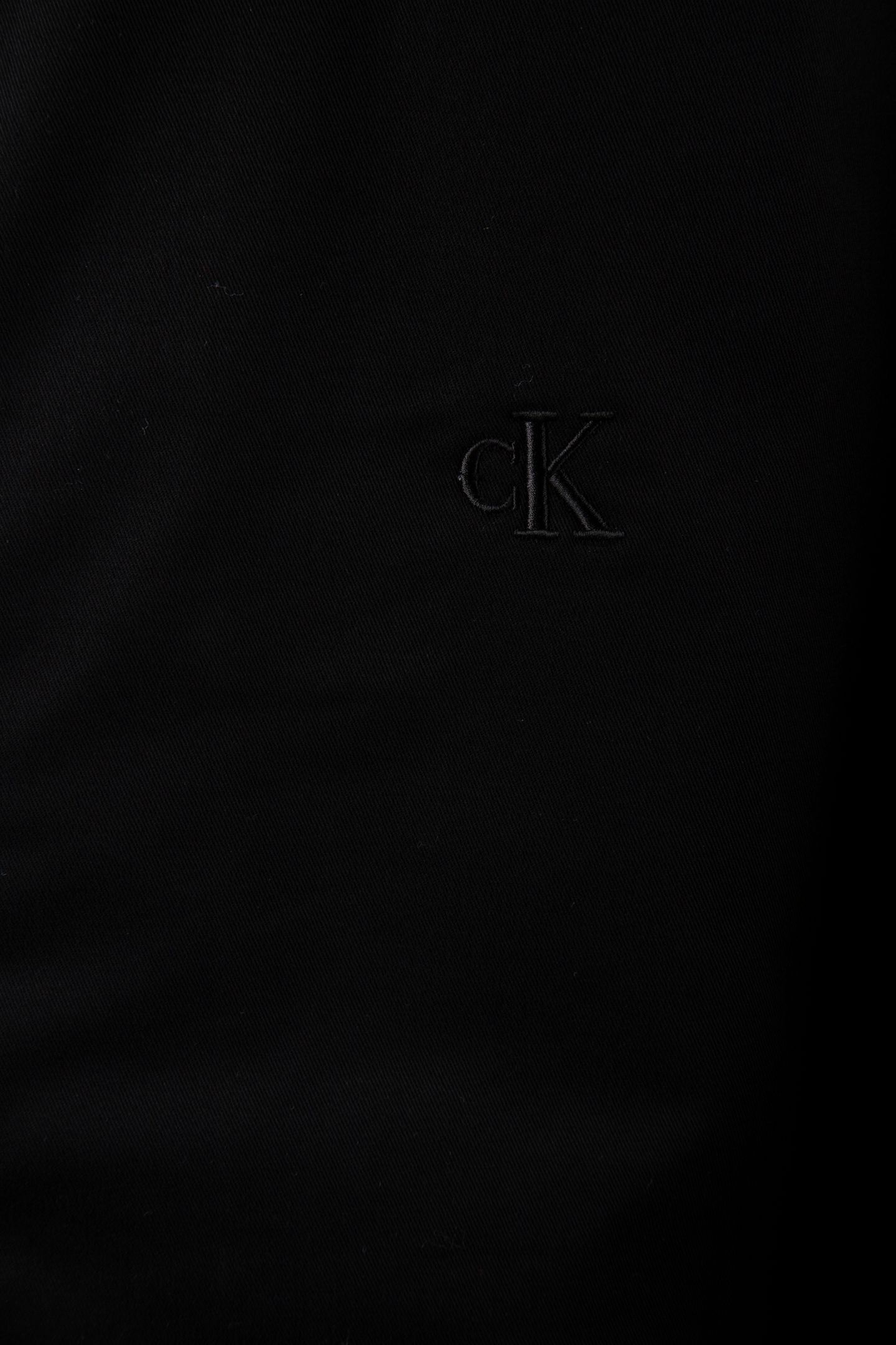 LONG SLEEVE PADDED COTTON ZIP JACKET BLACK 4