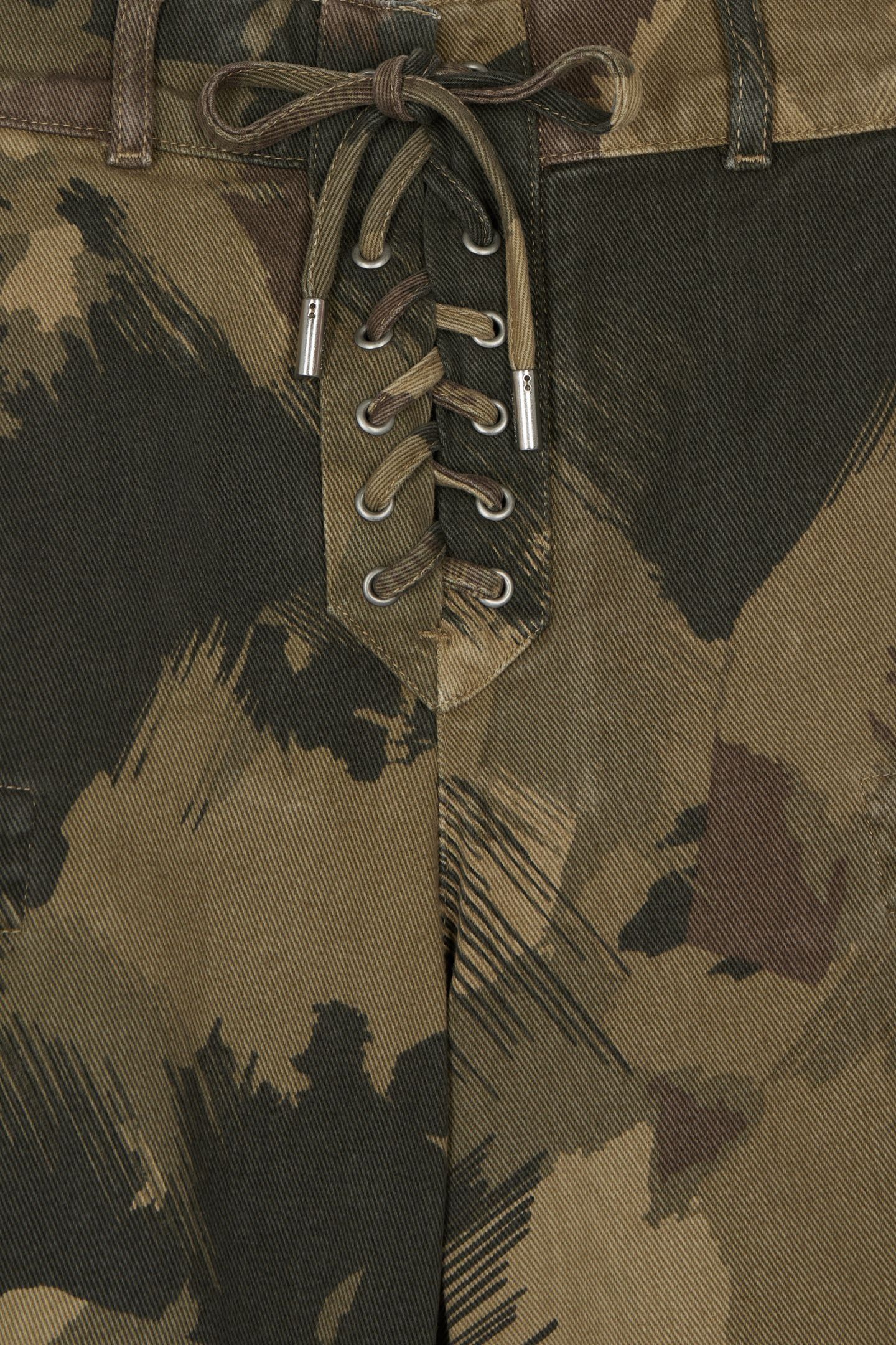 WIDE-LENGTH PLEATED AND LACED SHORTS CAMOUFLAGE_01 7