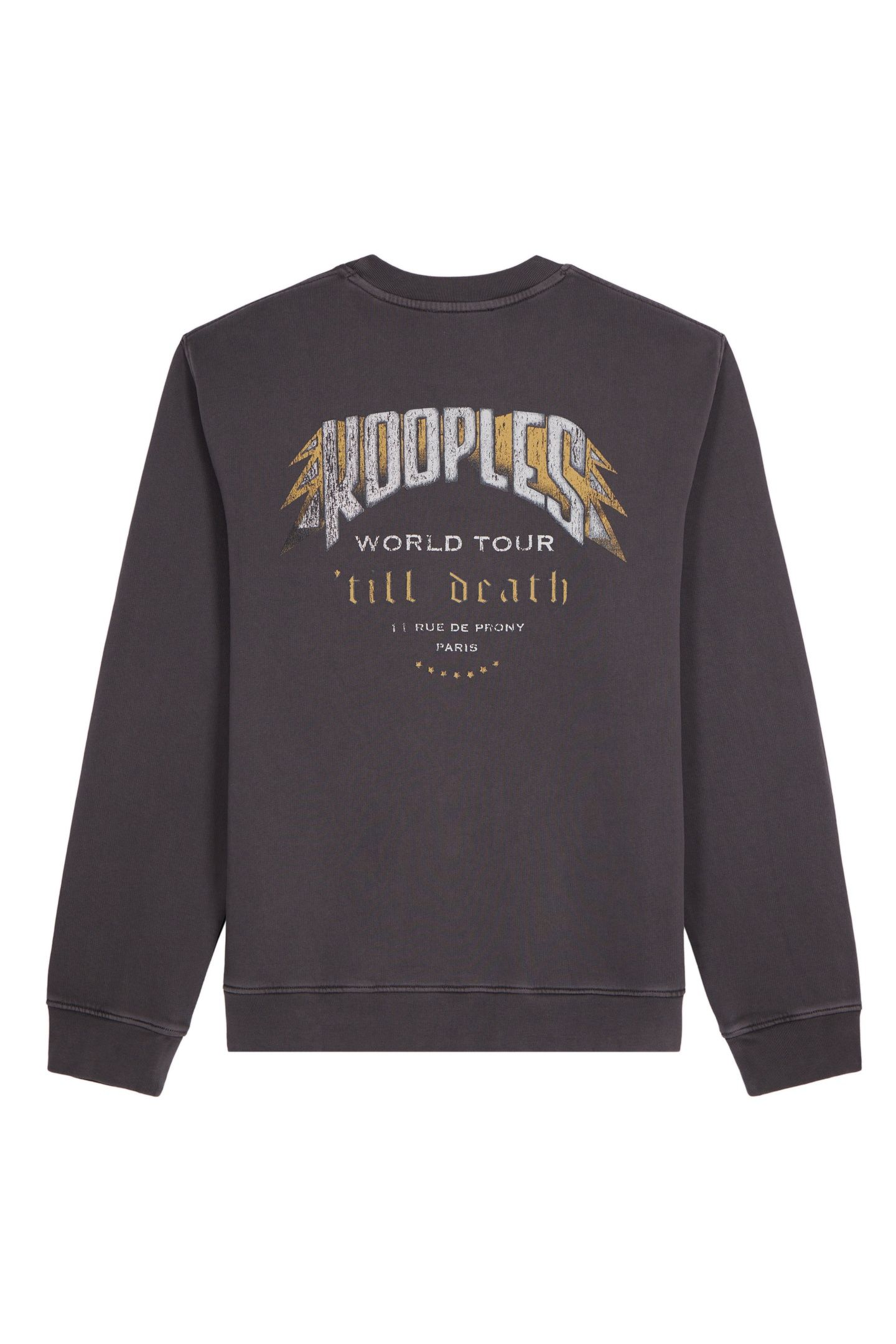 SWEATSHIRT WITH BUTTERFLY PRINT ON THE FRONT CARBONE 4