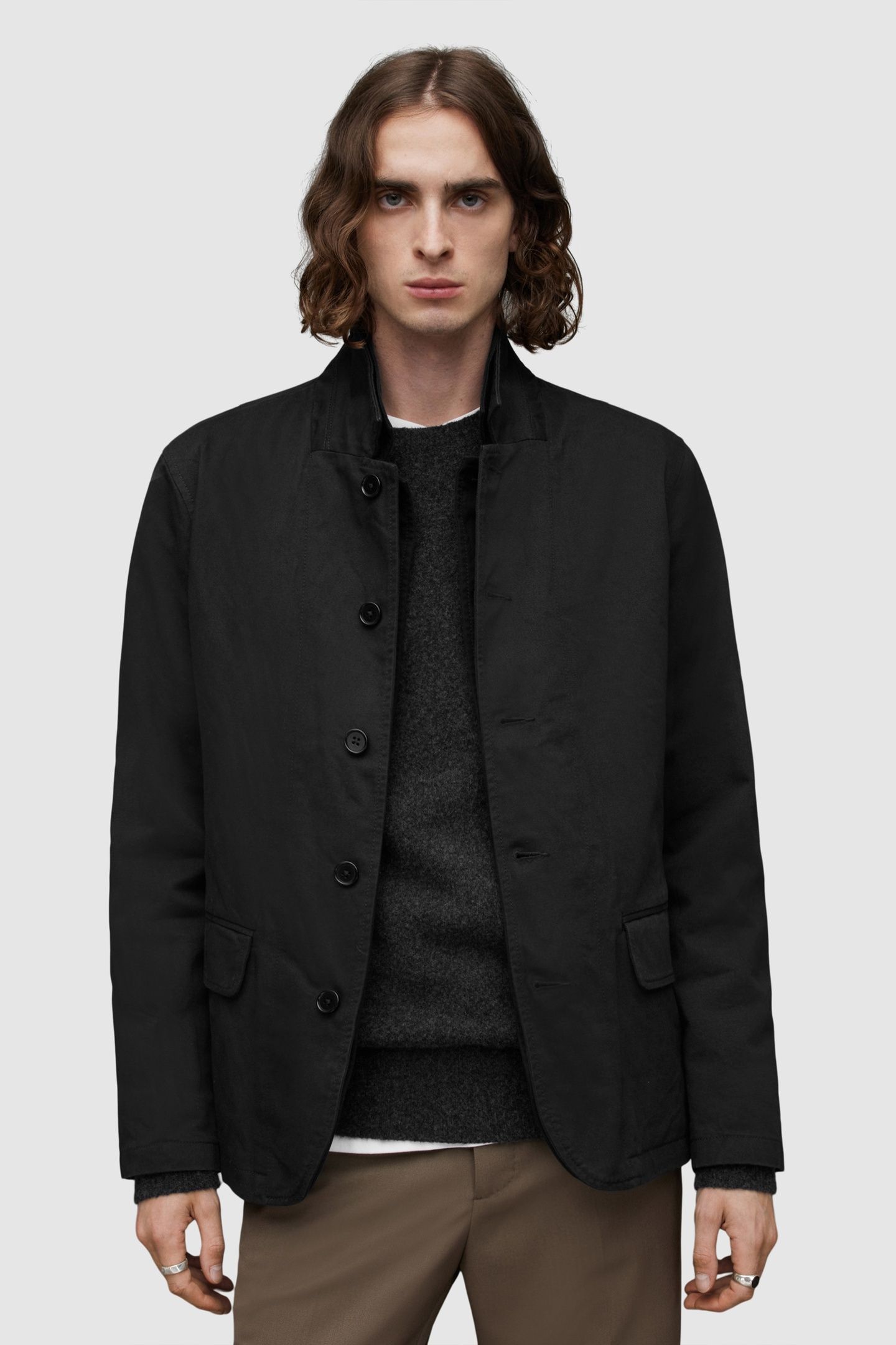 MILES BLAZER BLACK 1