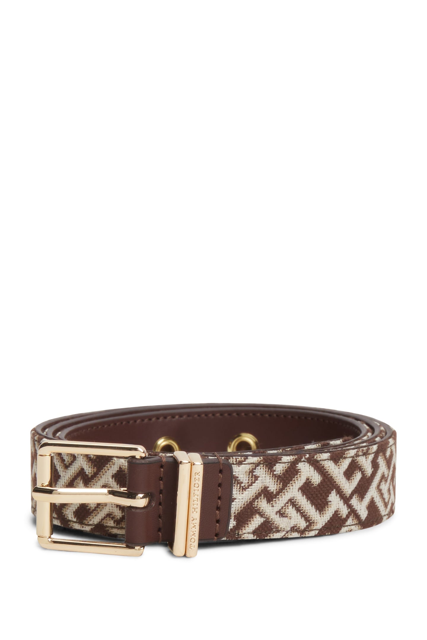 TH SQUARE 2.5 JACQUARD BELT CLASSIC KHAKI 1