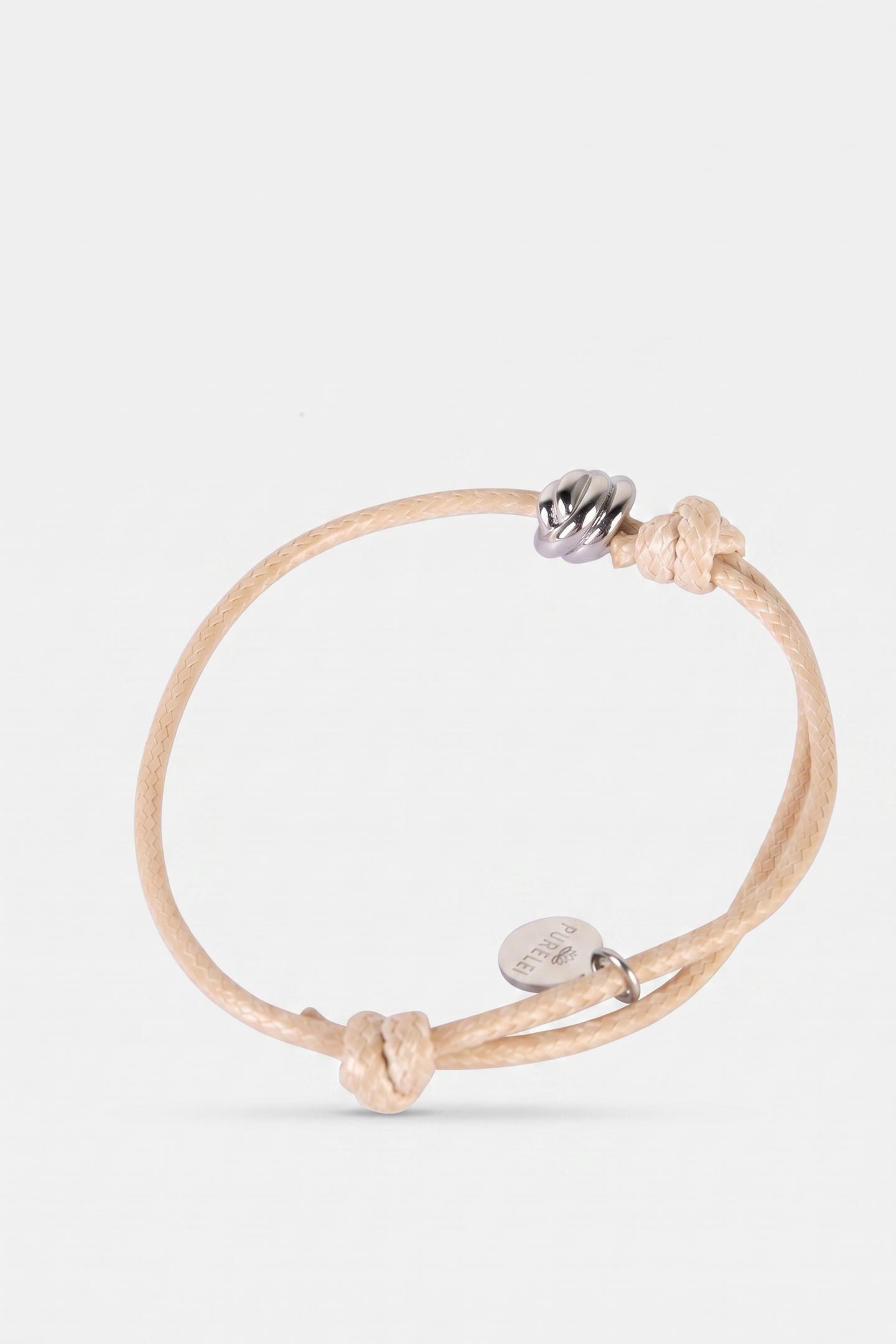 KNOT ARMBAND SILVER 4
