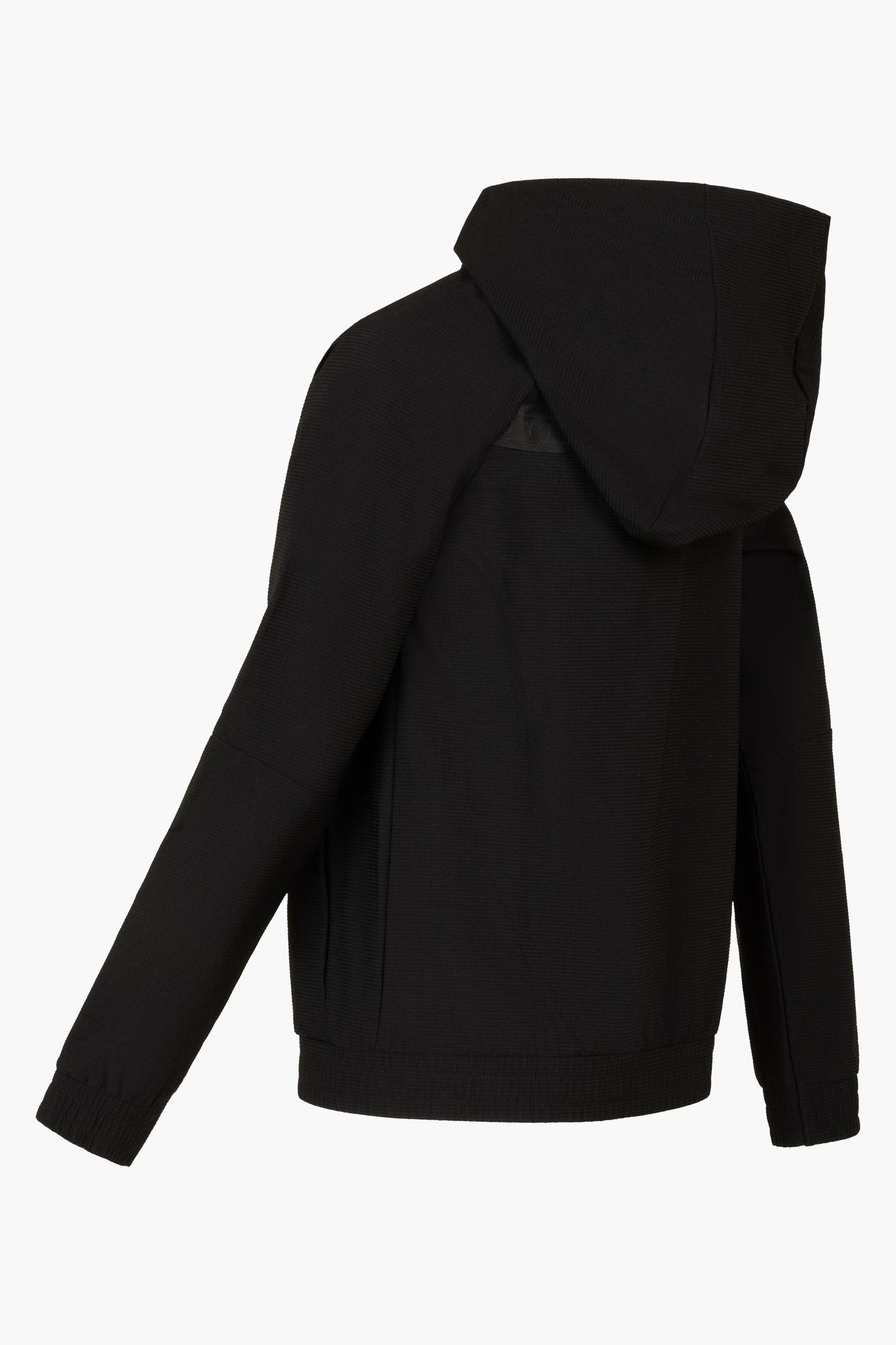 QUARTZ FZ WOVEN HOOD BLACK 2