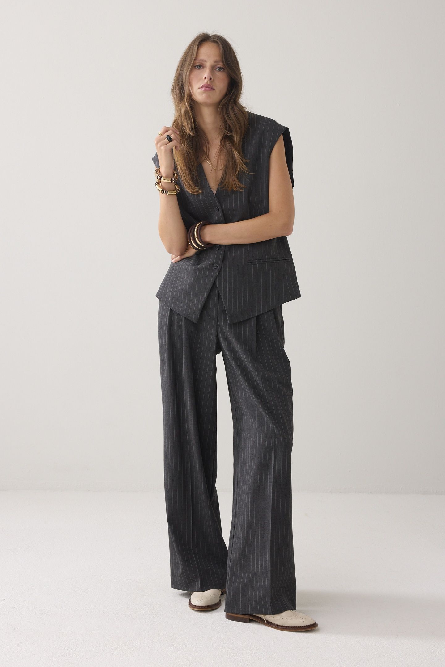 GILET PINSTRIPE ANTHRACITE 7