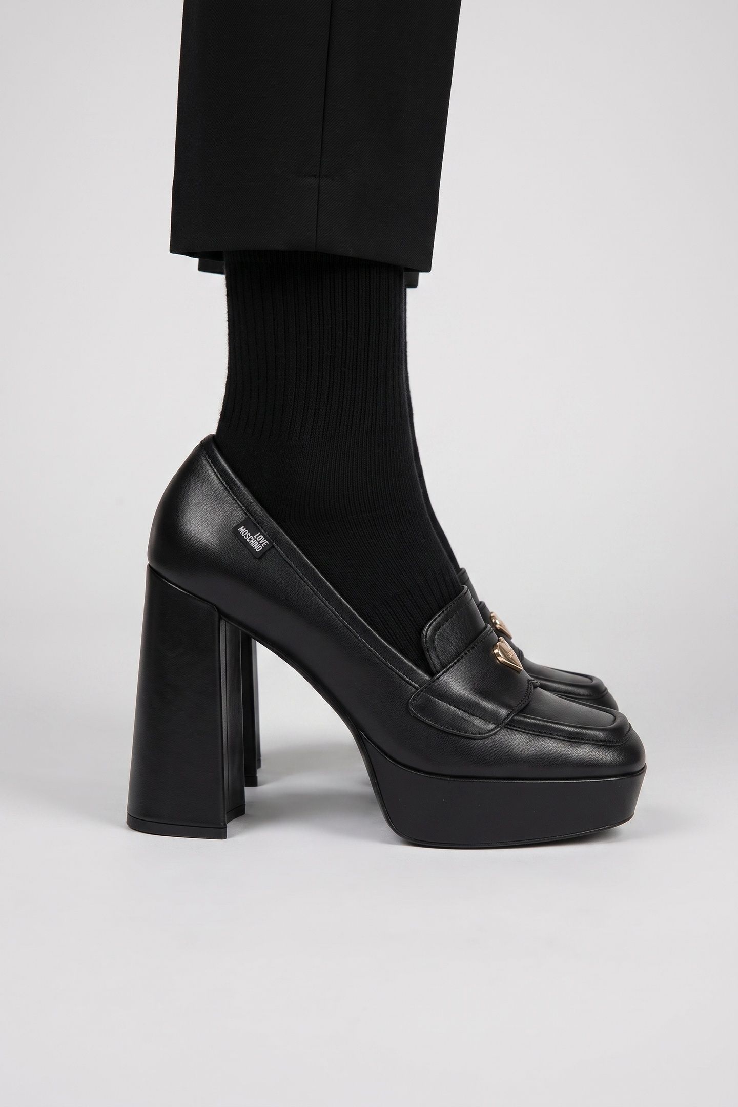 GOATSKIN PUMP BLACK 3