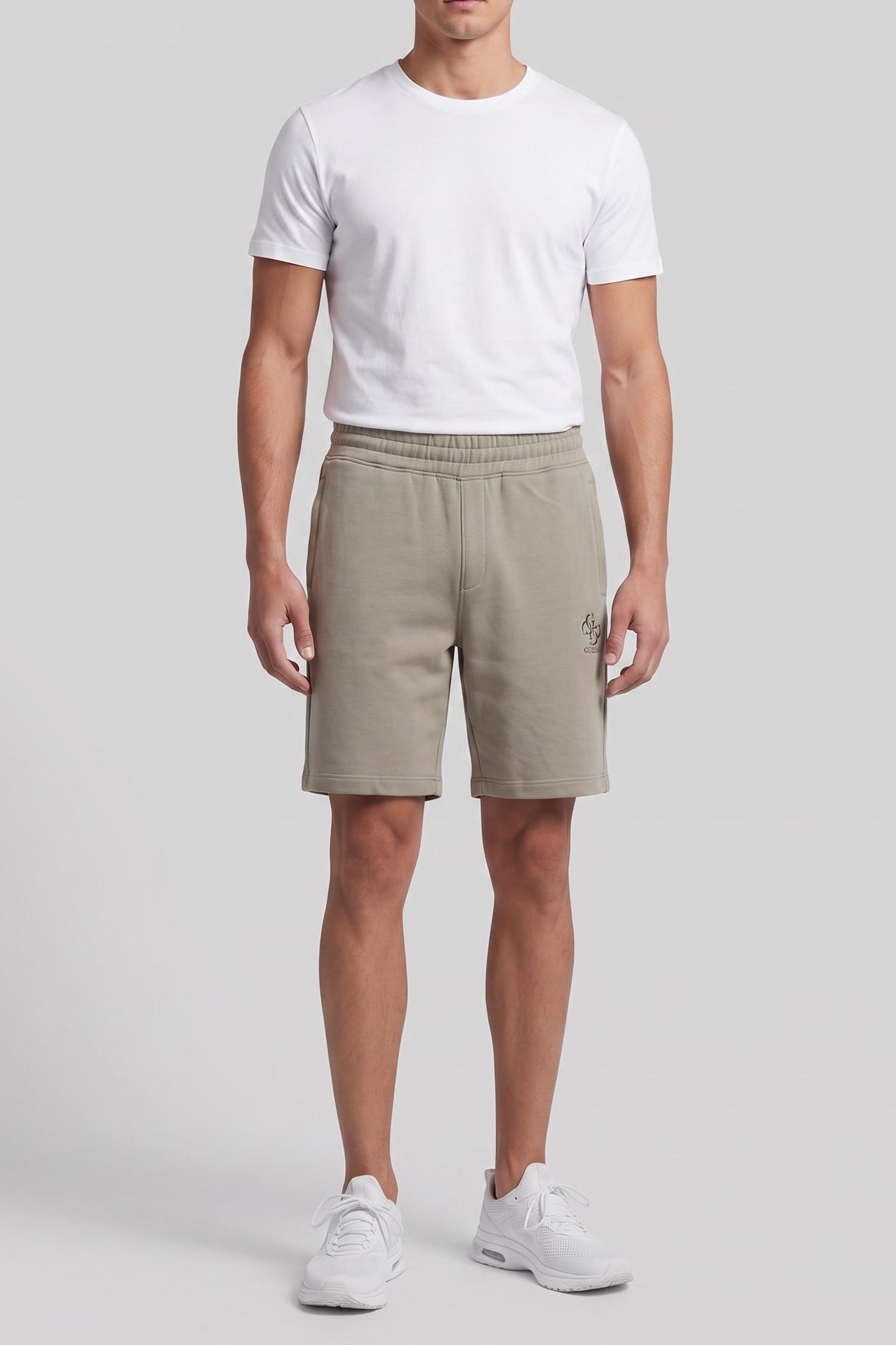 GUESS ECO CLOVIS SHORTS SAGE PLANT 1