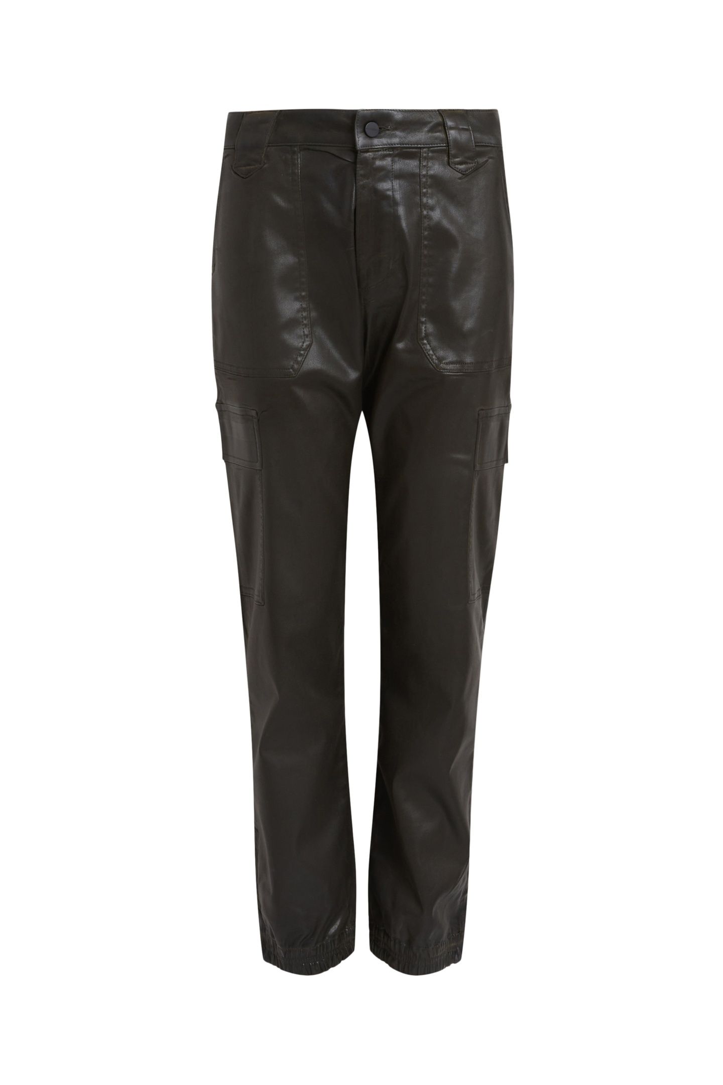 NOLA COATED TROUSER DARK OLIVE 5