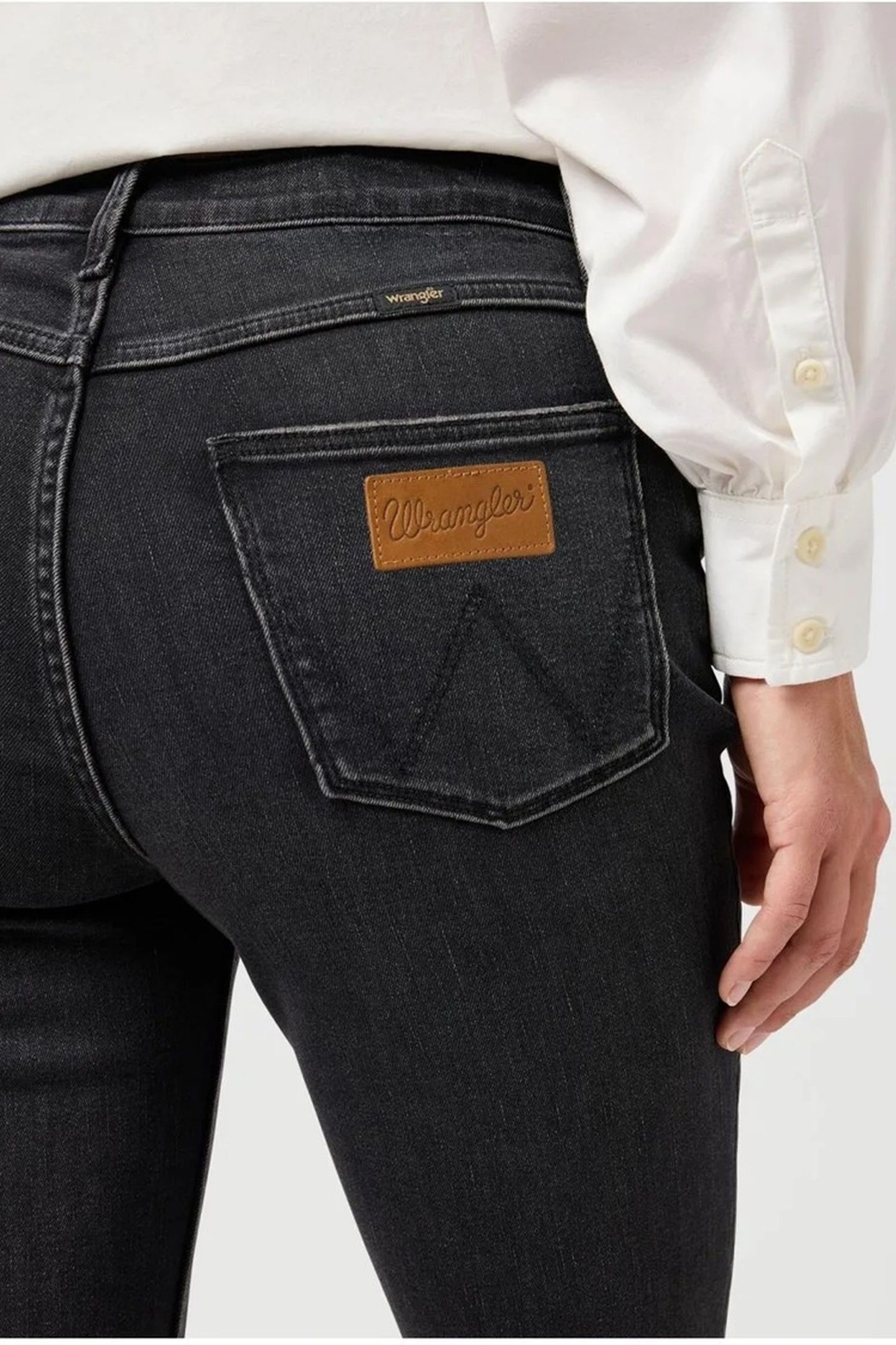 FIERCE FLARE CONSTELLATION DENIM BLACK JEANS 4