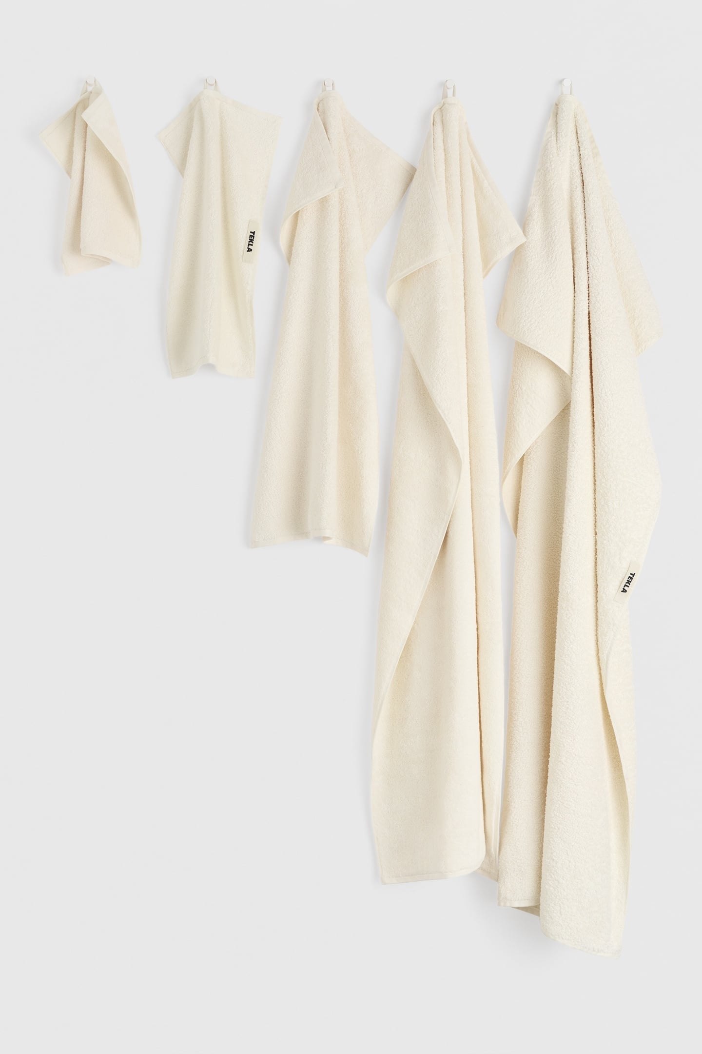 UNISEX HAND TOWEL IVORY 4