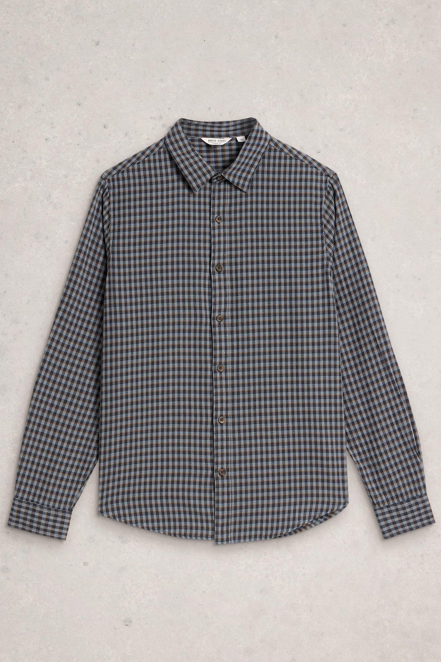 WESTLAKE GINGHAM SHIRT BLUE MULTI 1