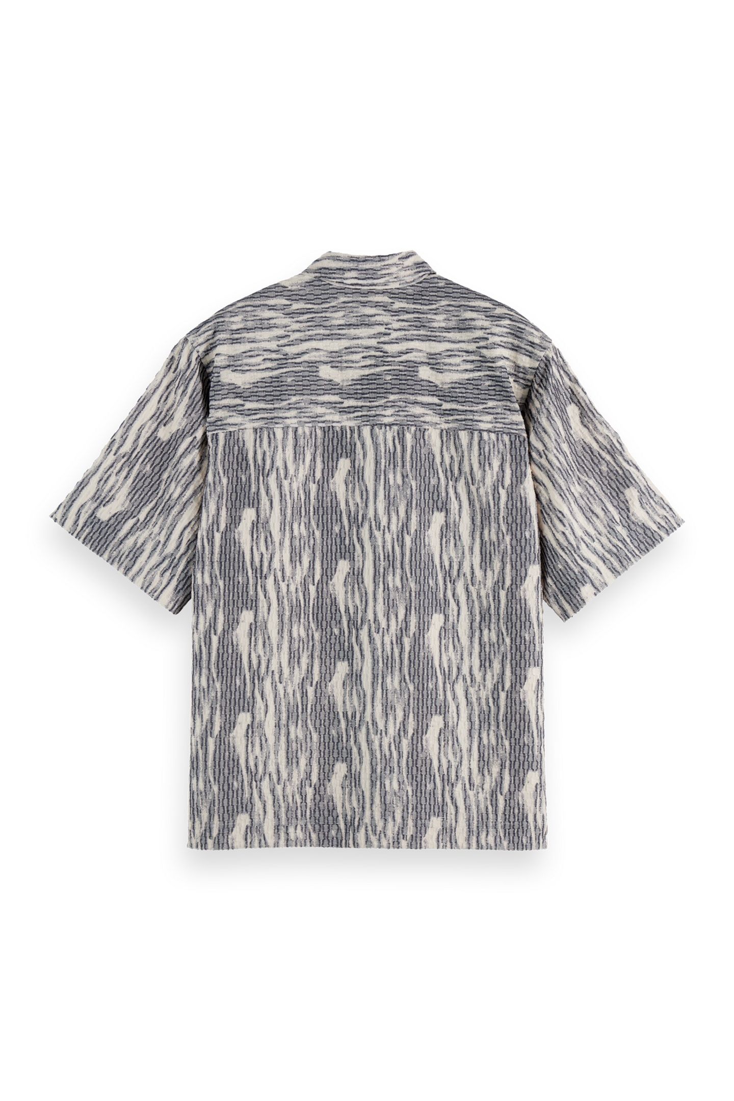 JACQUARD SHORT-SLEEVED SHIRT SKY CAPTAIN JACQUARD 5