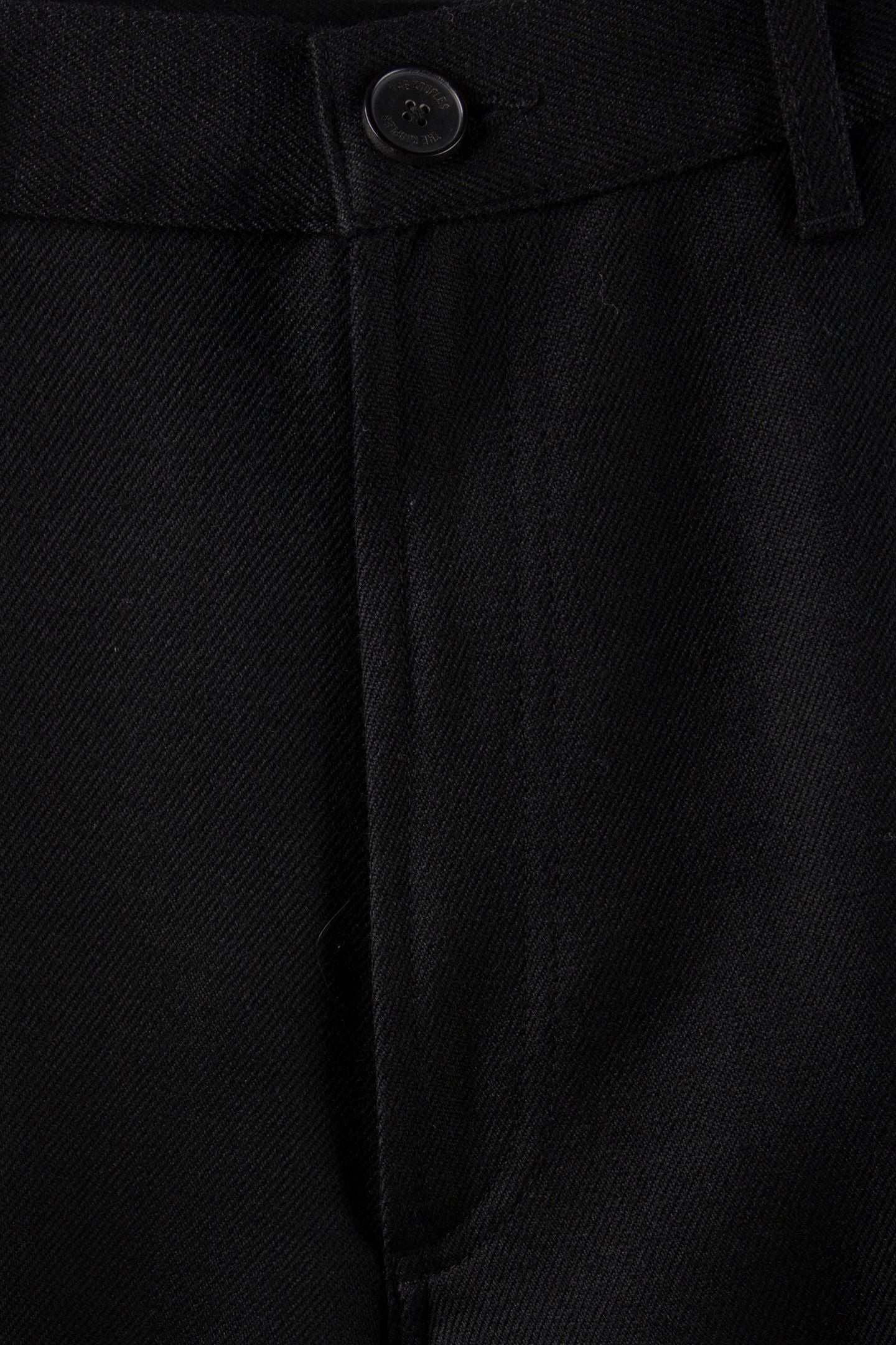 WIDE-LEG-UP TROUSERS WITH TURN-UPS BLACK 4