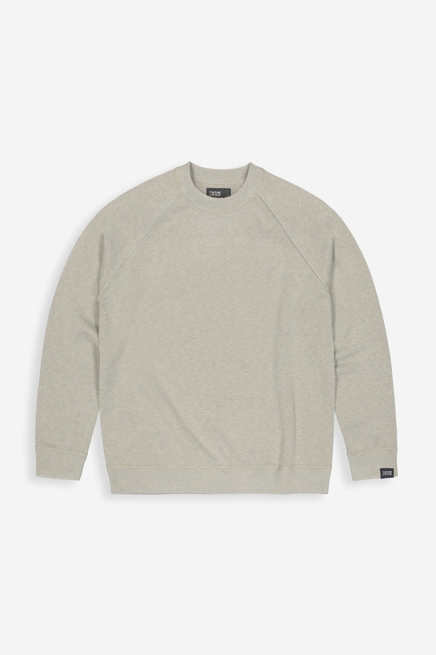 CLIFTON SWEAT CREW GRANITE GREEN 3