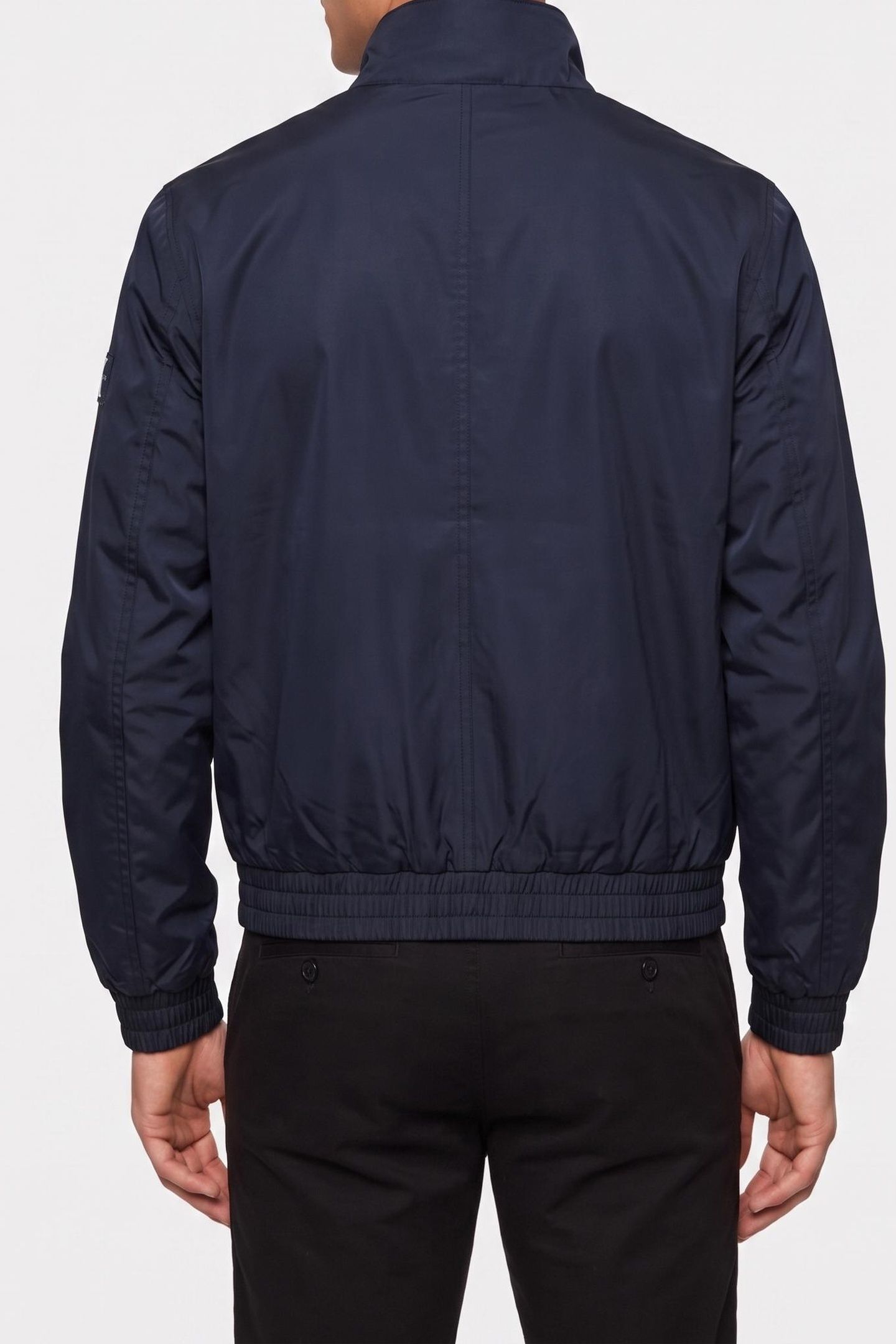 LONG SLEEVE PADDED HARRINGTON DARK SAPPHIRE 2