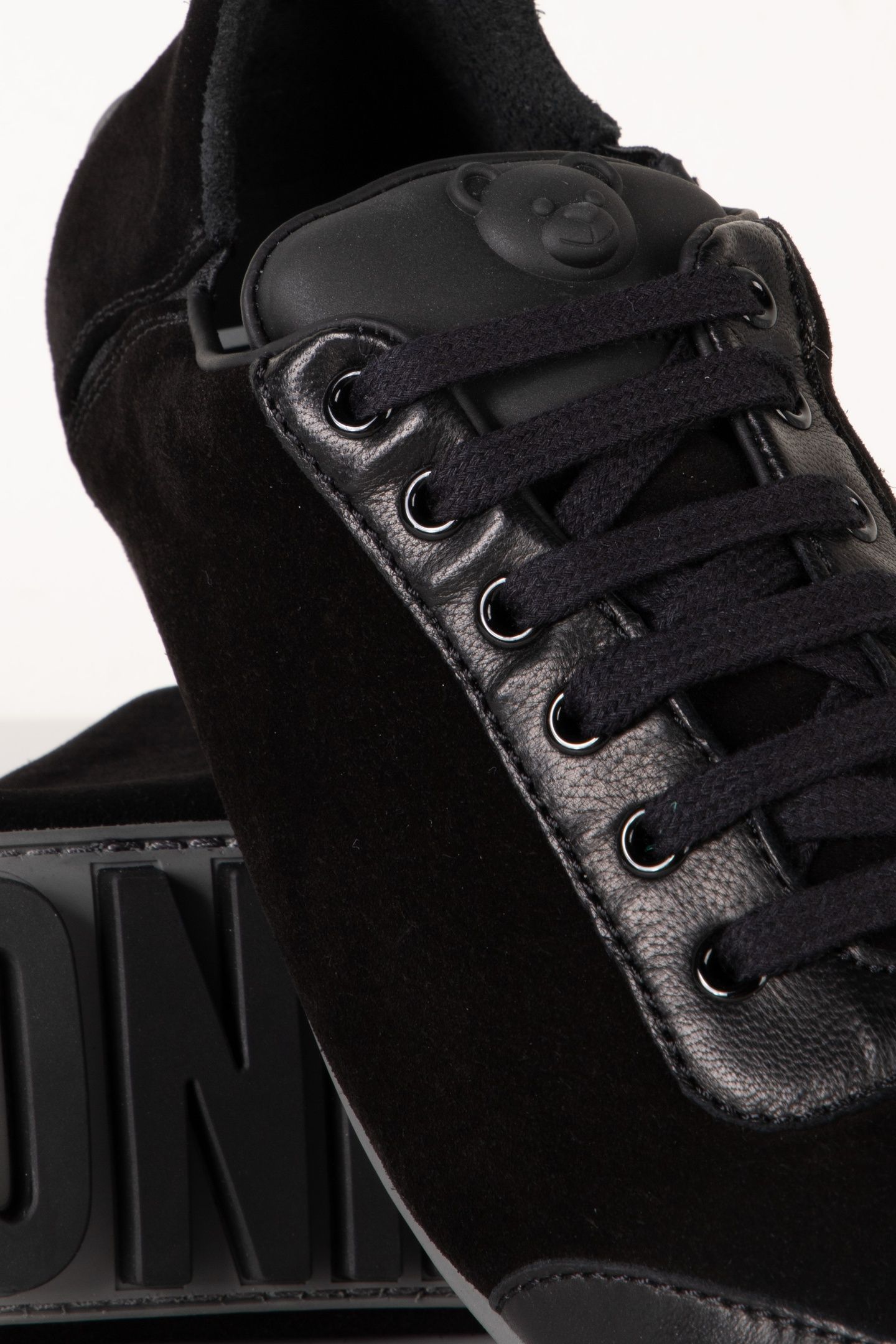 CALFSKIN SNEAKERS BLACK 4