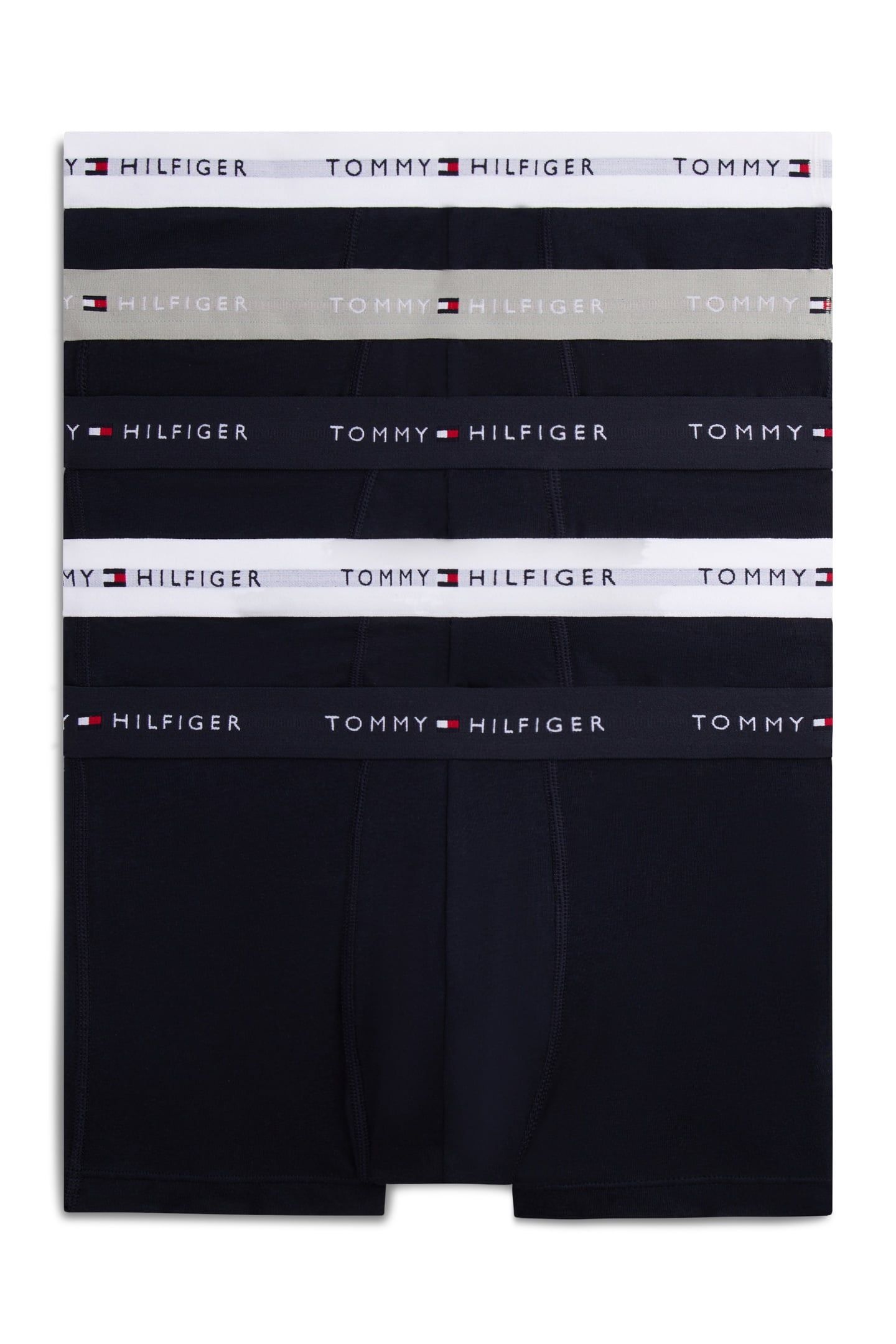 5-PACK TRUNK WAISTBAND DES SKY/ANTIQUE SILVER/WHITE 1