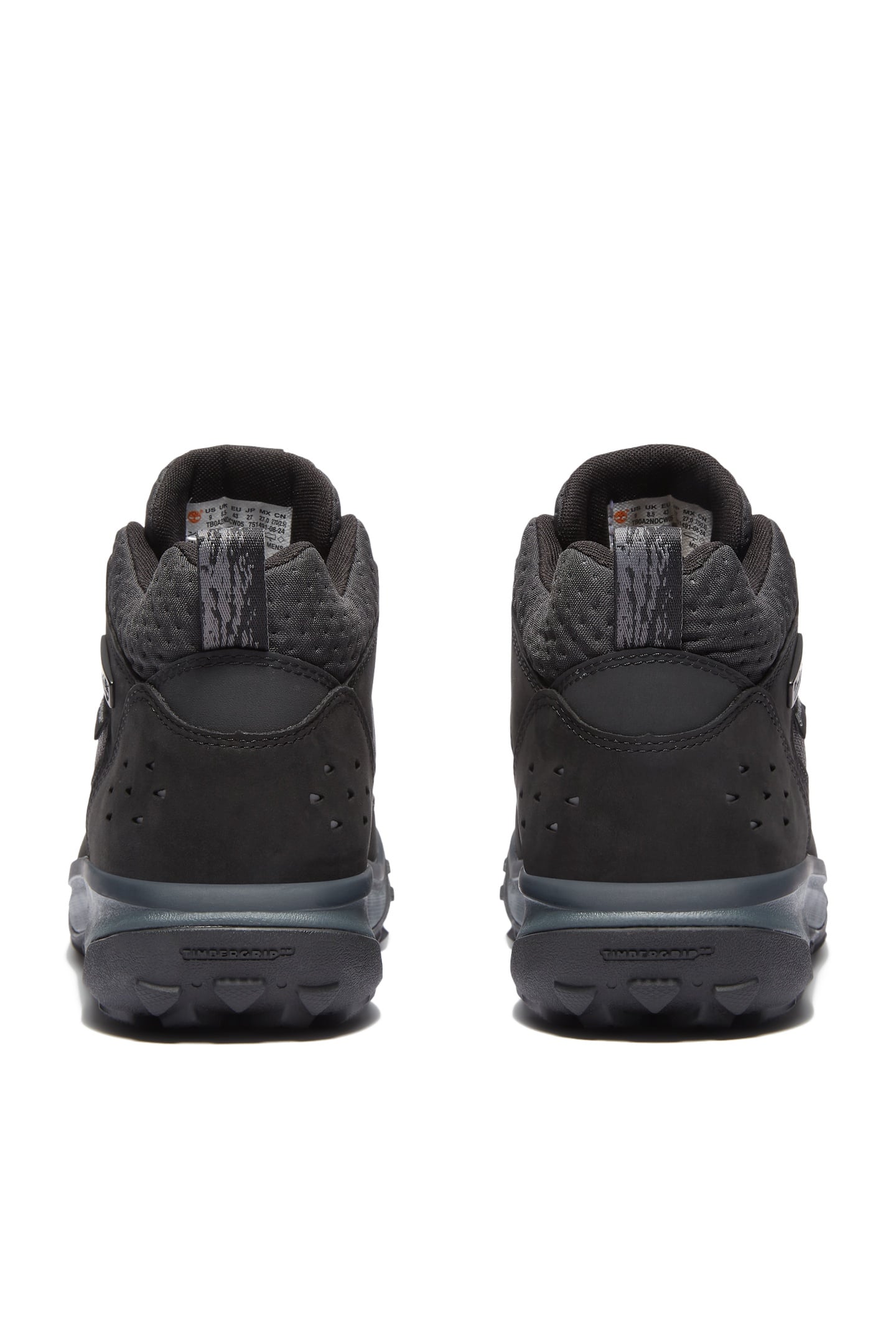 TIMBERCUSH MOTION 7 MID LACE UP WATERPROOF SNEAKER BLACK NUB 7