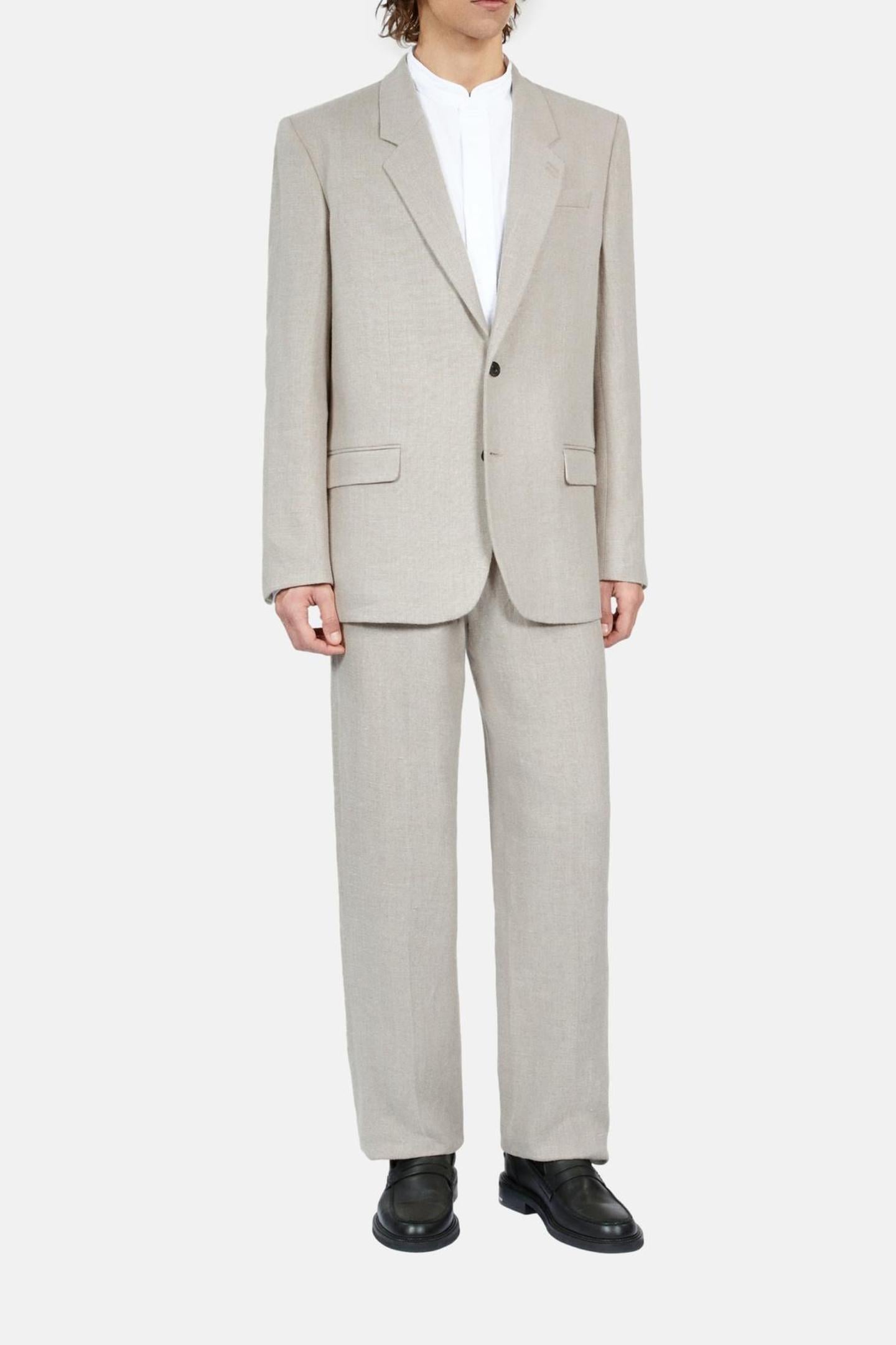 LARGE SUIT VESTS BEIGE 3