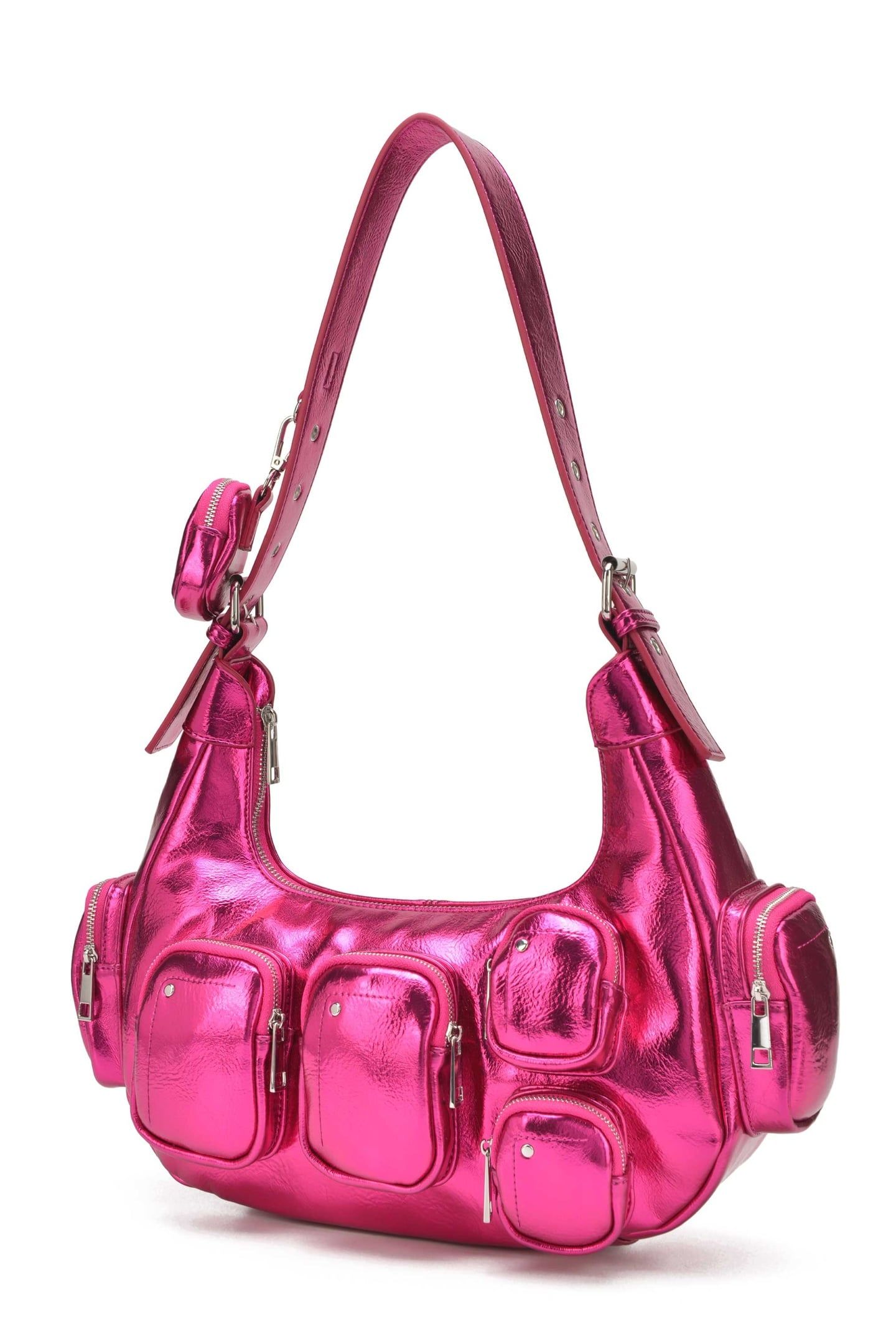 SALLY POCKET RECYCLED COOL PINK 4