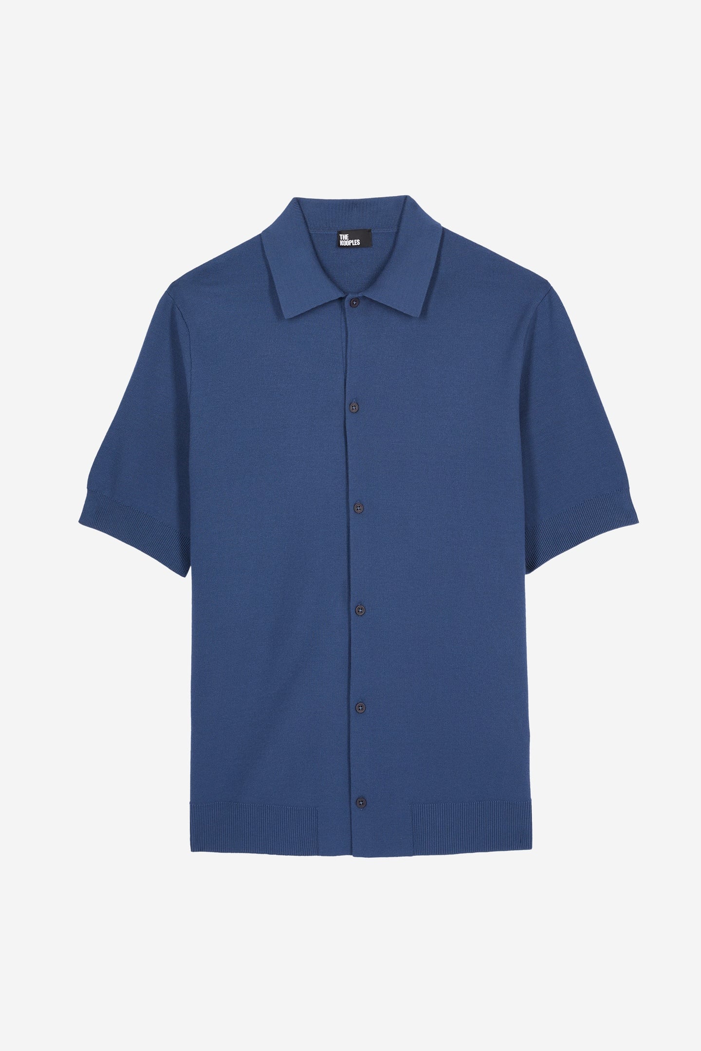 SHORT-SLEEVED CARDIGAN MIDDLE NAVY 5