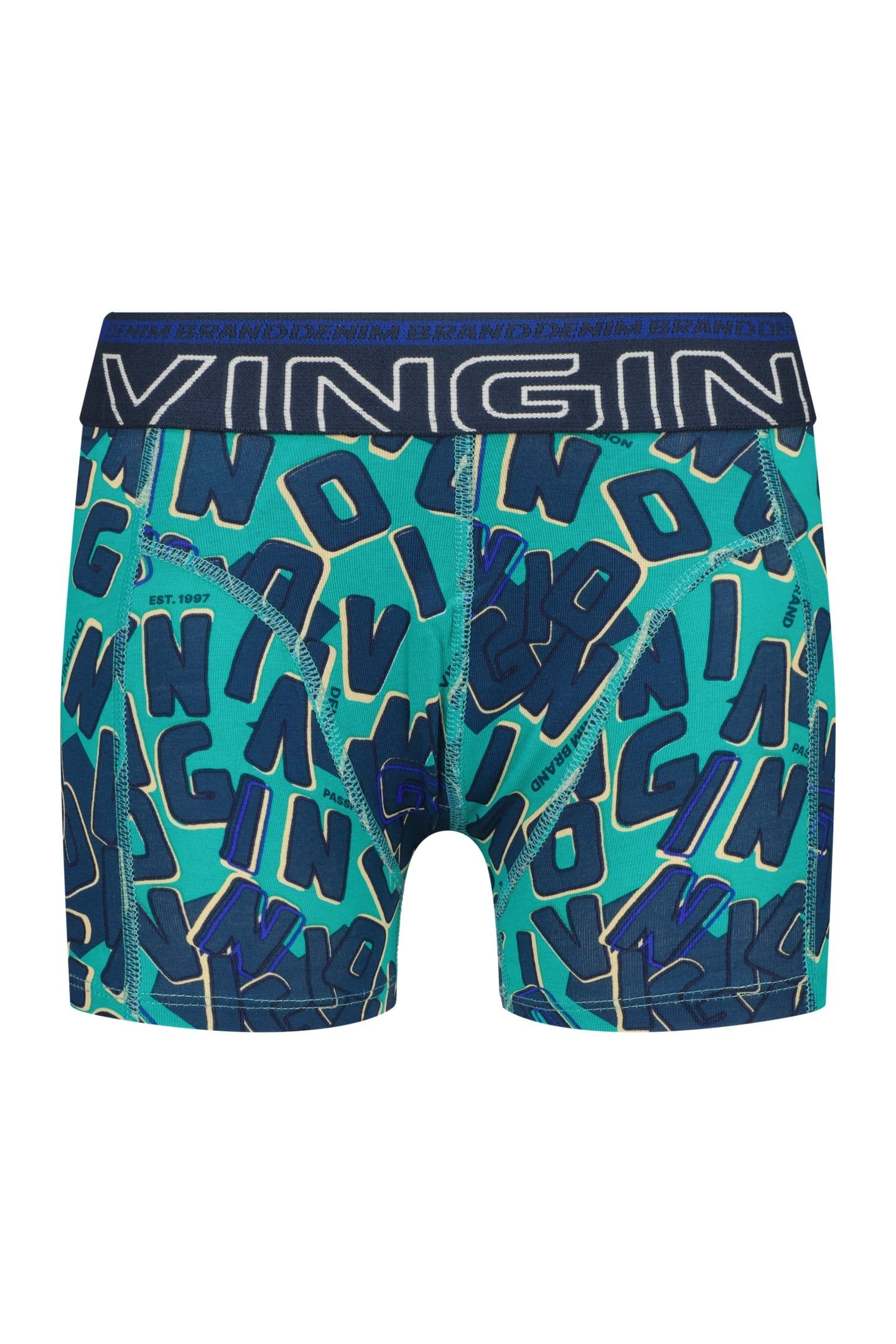 BOYS BWO26- GRAPHIC 3-PACK BOXER OIL BLUE 7