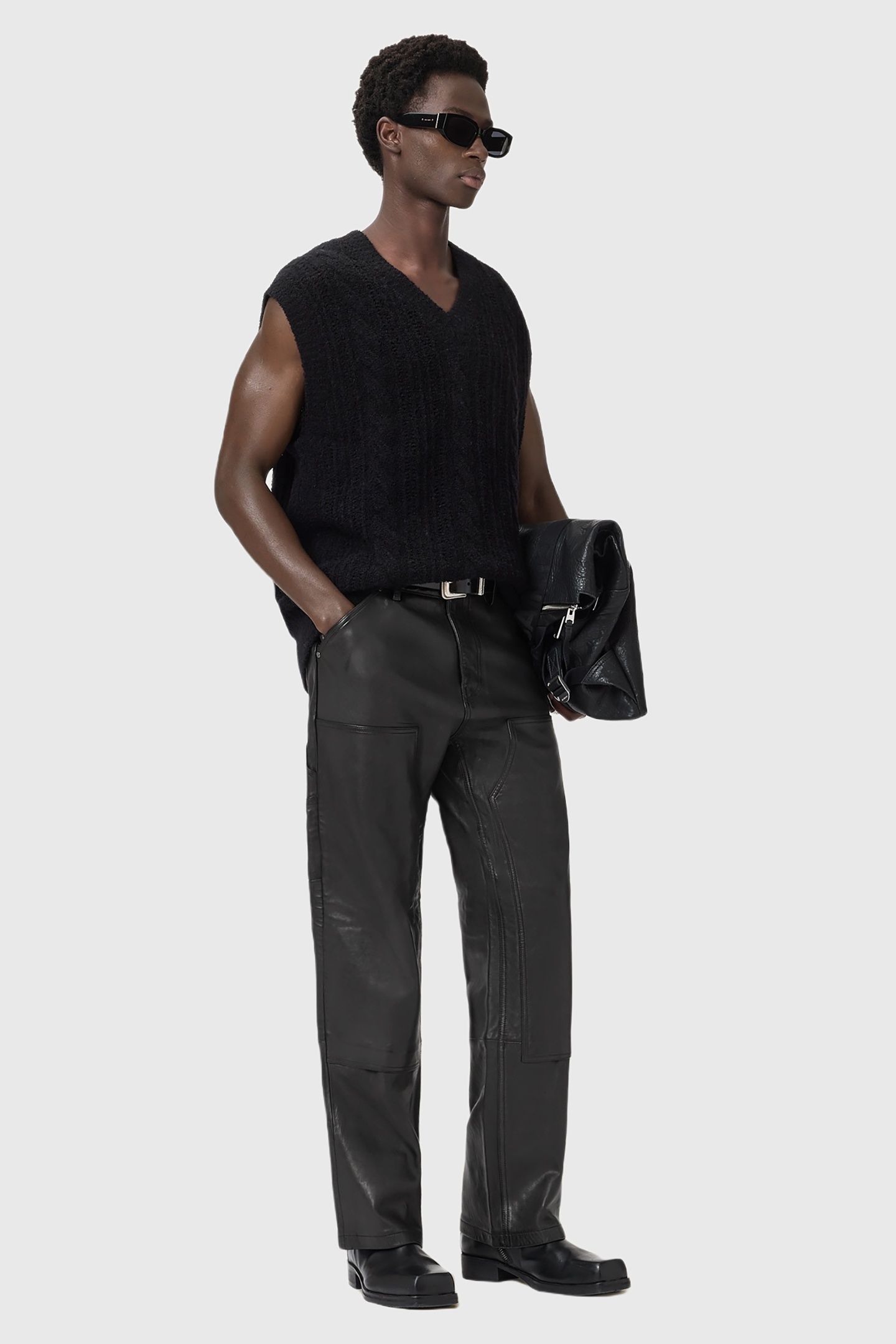 MANTO TROUSERS BLACK 1