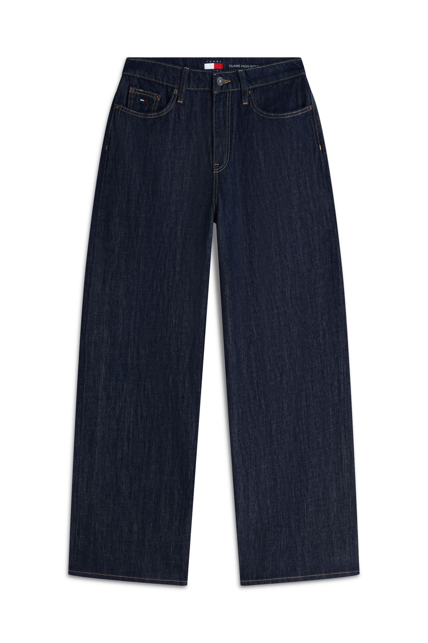 CLAIRE HIGH RISE WIDE DENIM DARK 4