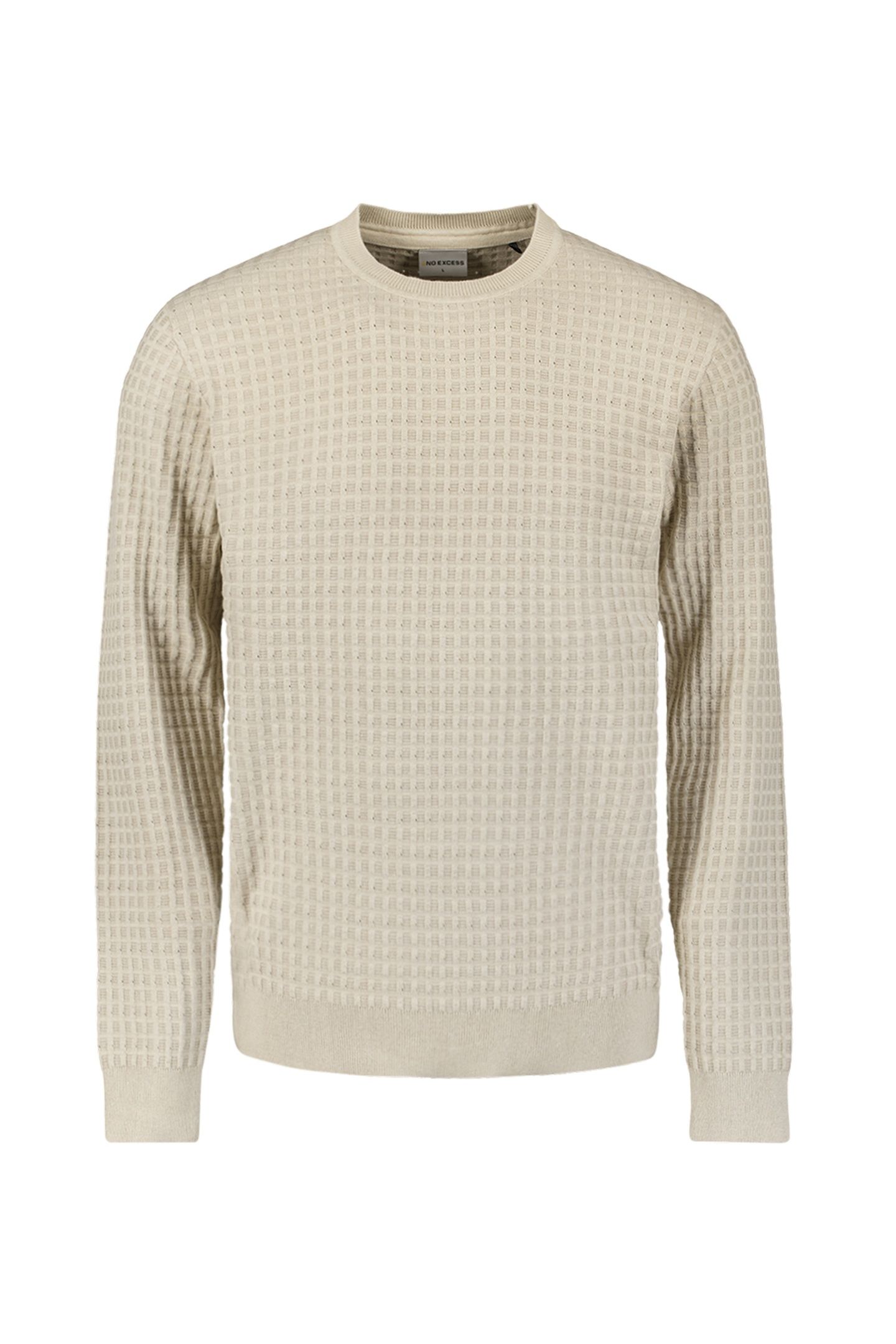 PULLOVER CREWNECK SQUARE KNIT KIT 1