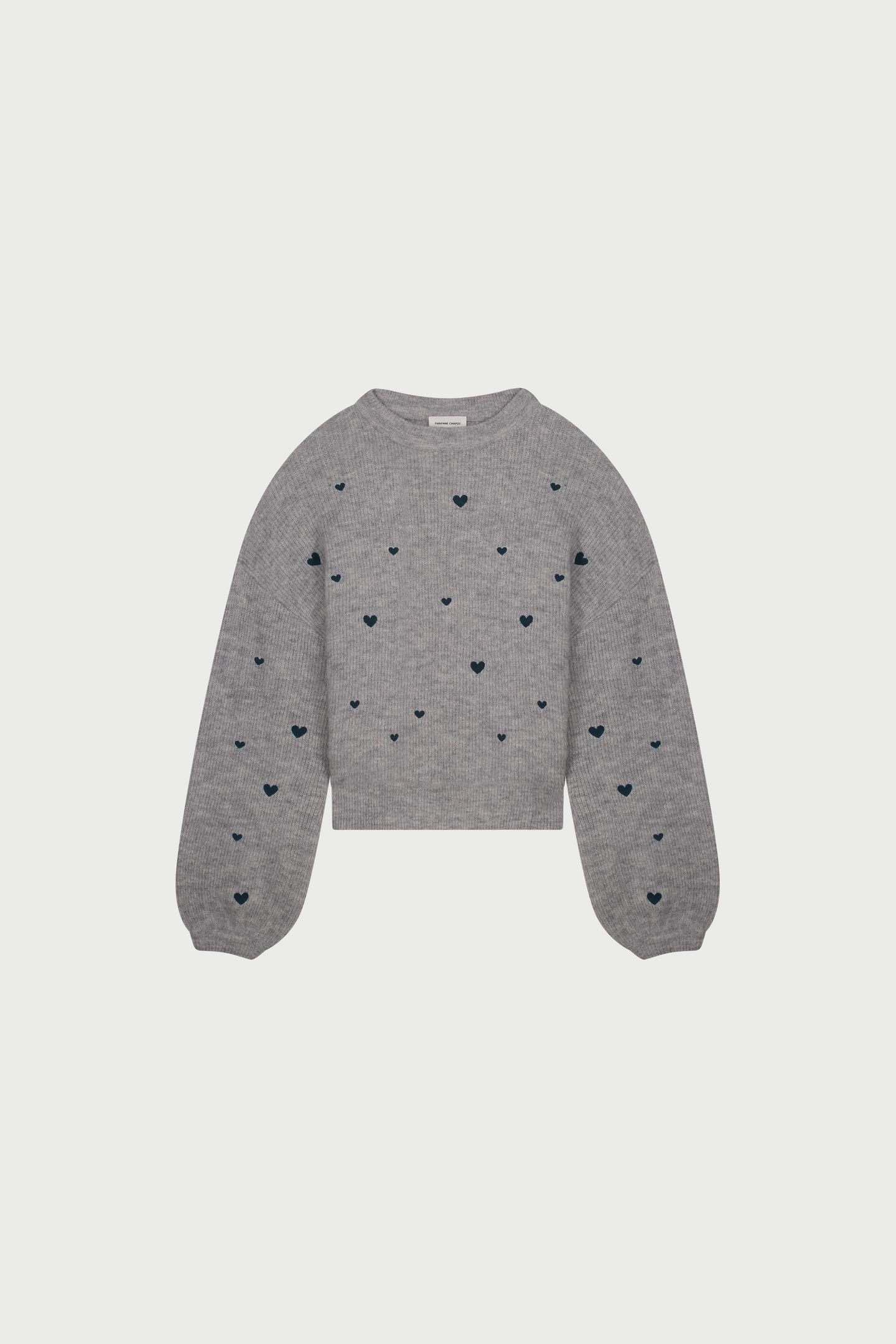 LIDIA PULLOVER GREY MELANGE 4