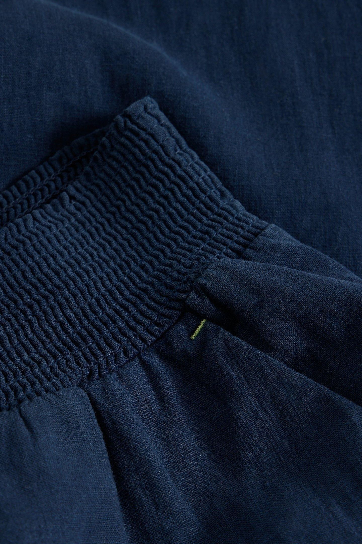 SHELLY LINEN BLEND CULOTTE DARK NAVY 7