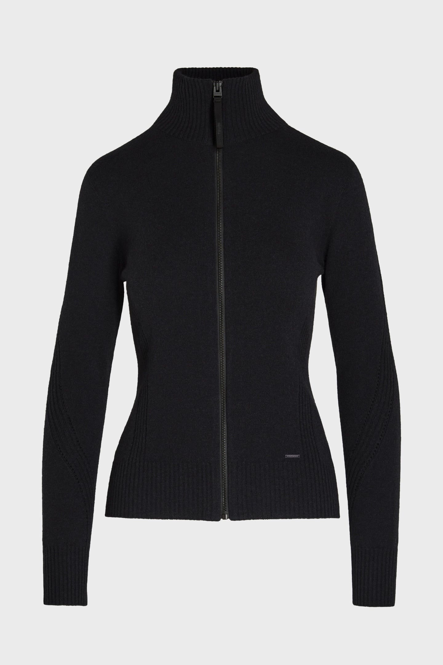FEHCA V1.Y8.02 FLAT-KNIT-JACKET BLACK 2