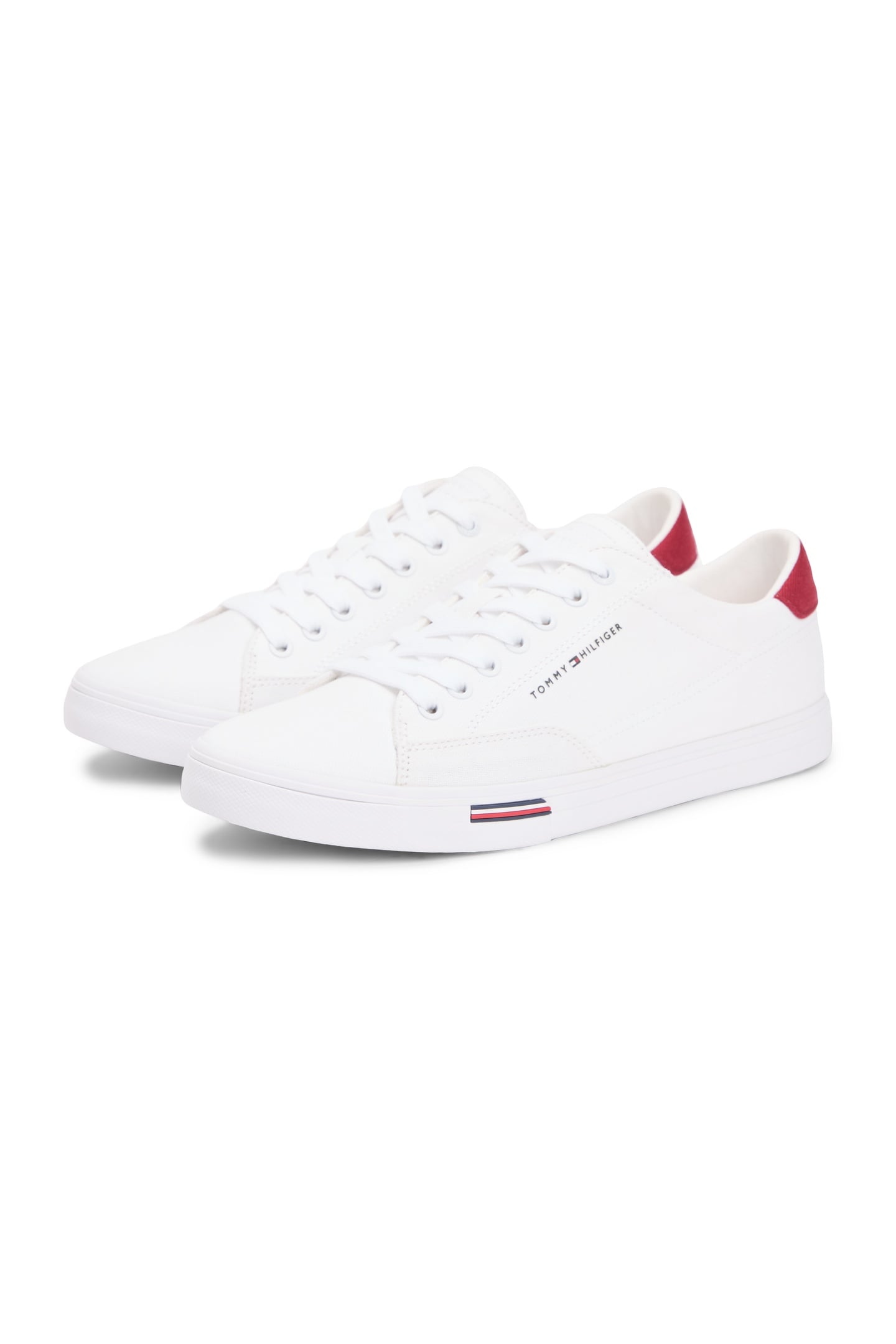 CANVAS SIGNATURE MIDSOLE TRAINERS WHITE 3