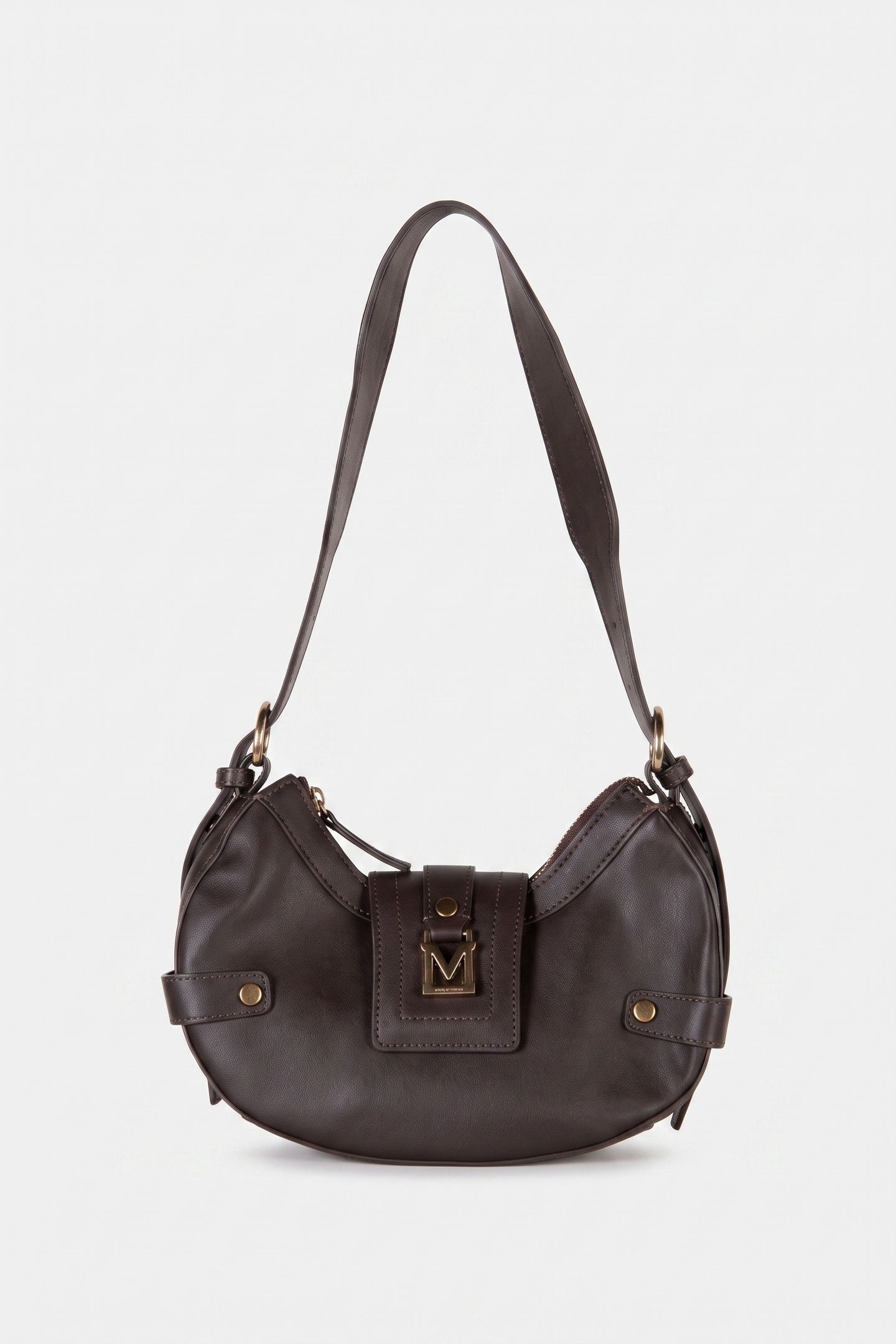 GUESS 90S MINI HOBO CHOCOLATE BROWNIE 2