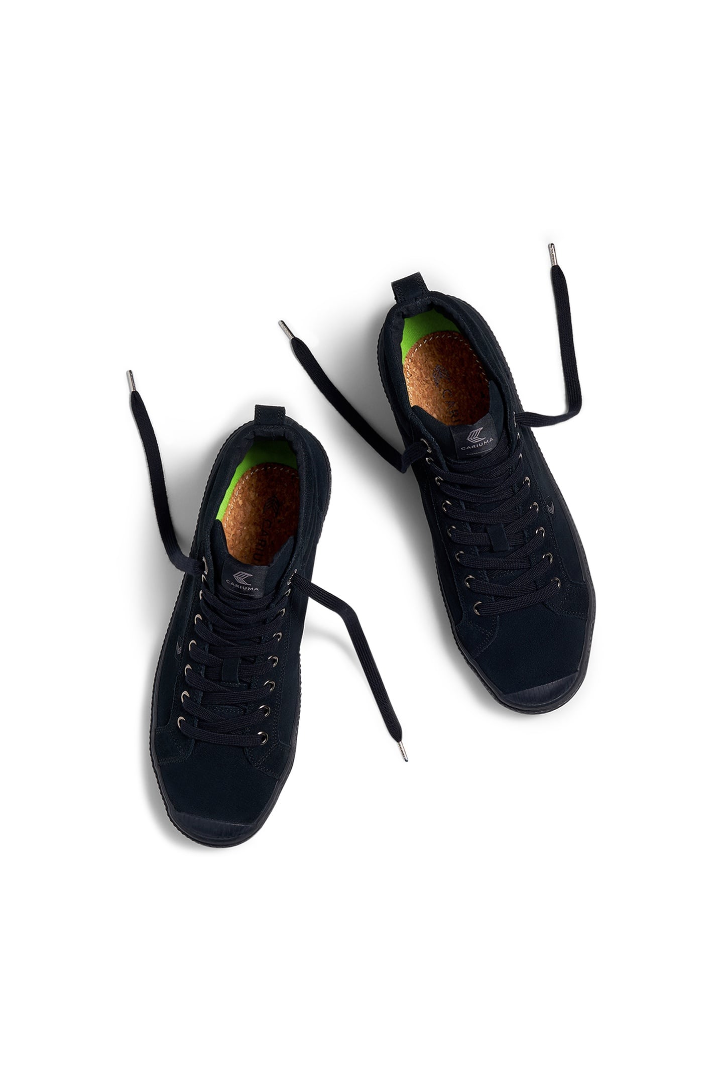 OCA HIGH ALL BLACK SUEDE SNEAKER MEN 4