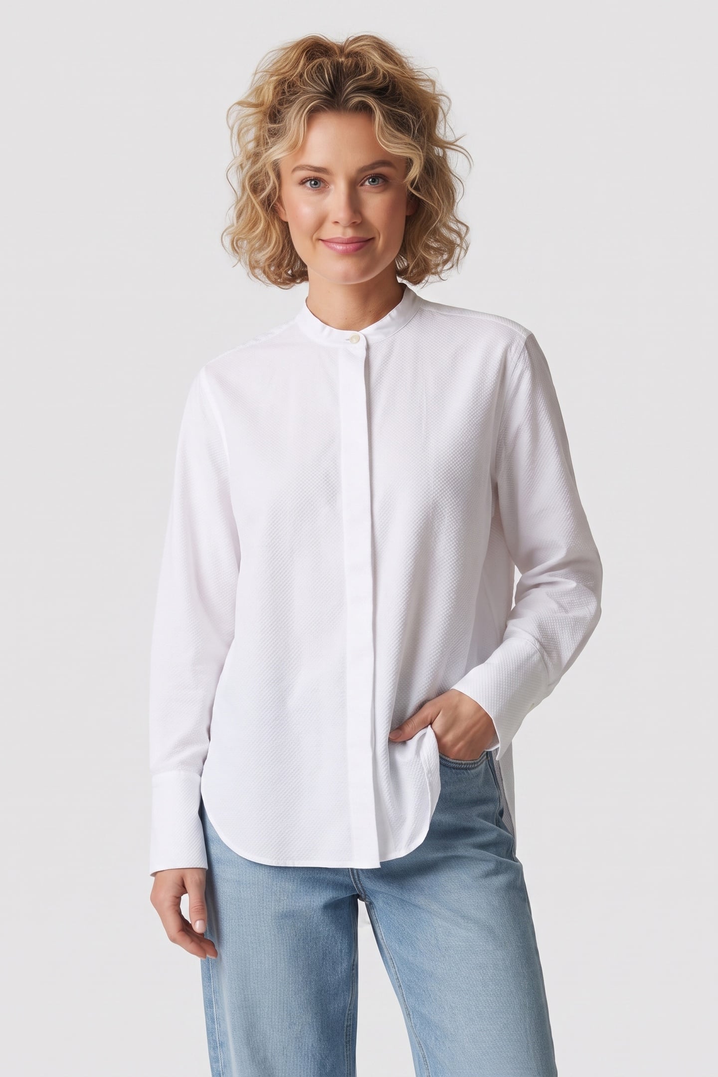 HESTER BIB SHIRT WHITE 1