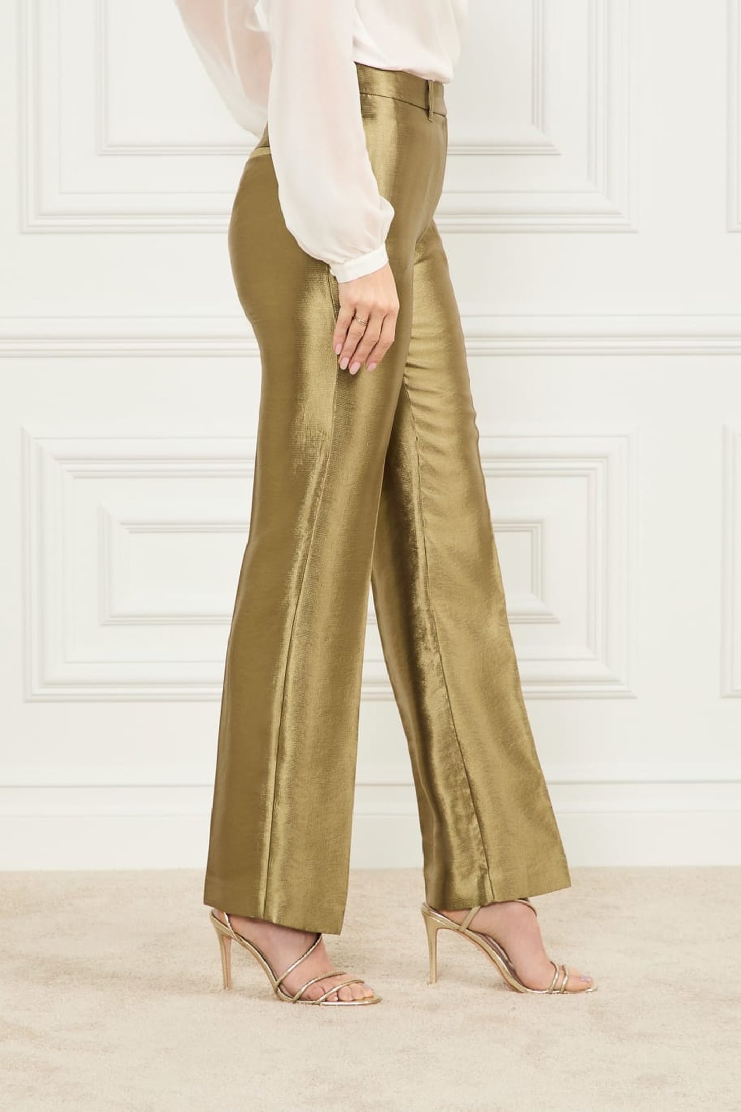MILLA PANT ANTIQUE GOLD MULTI 7