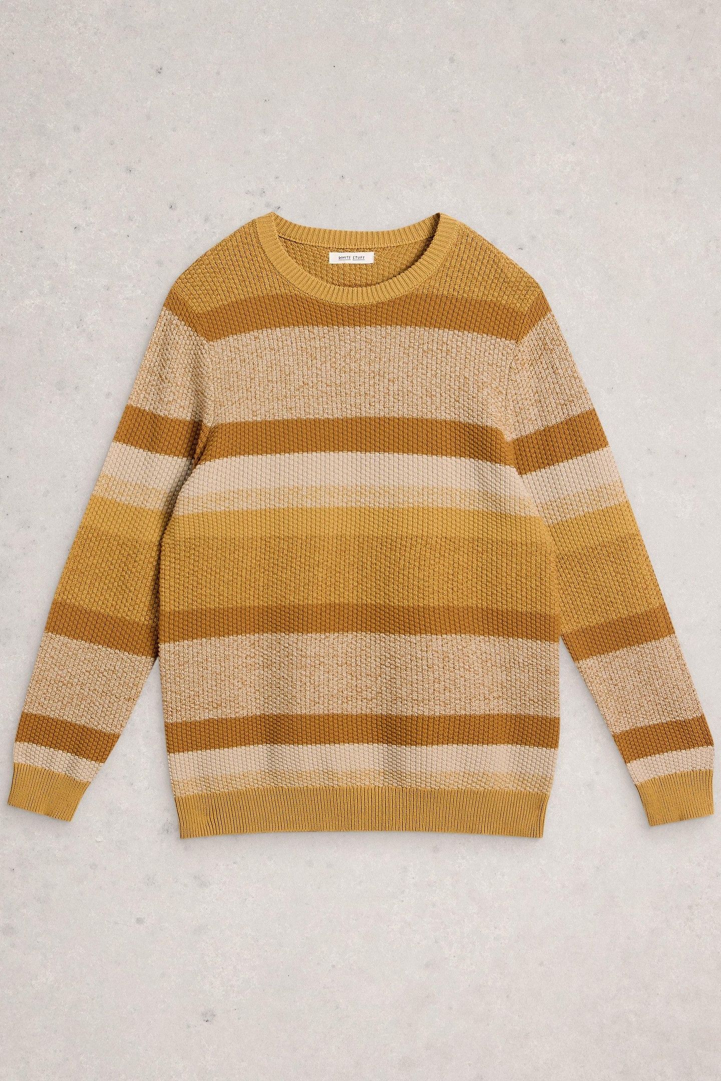 OMBRE CREW NECK YELLOW MULTI 1