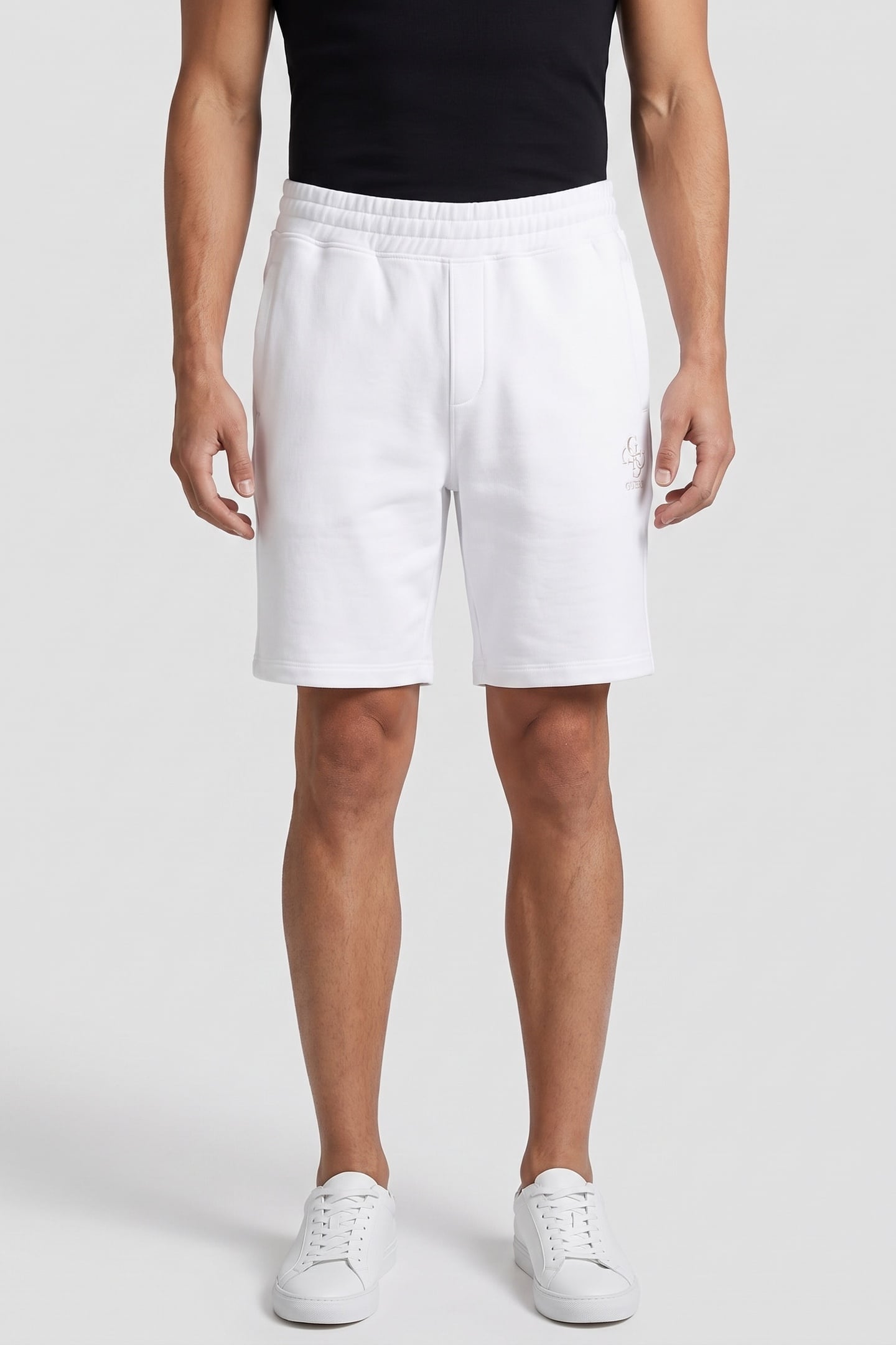 GUESS ECO CLOVIS SHORTS PURE WHITE 1