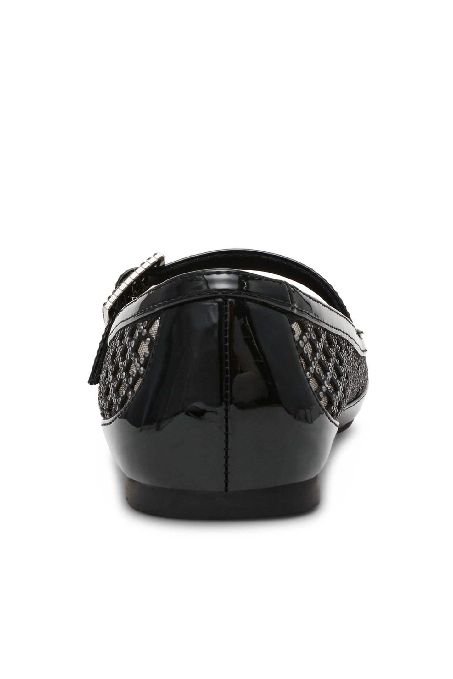 WELL-DONE FLAT SHOES BLACK PATENT 5