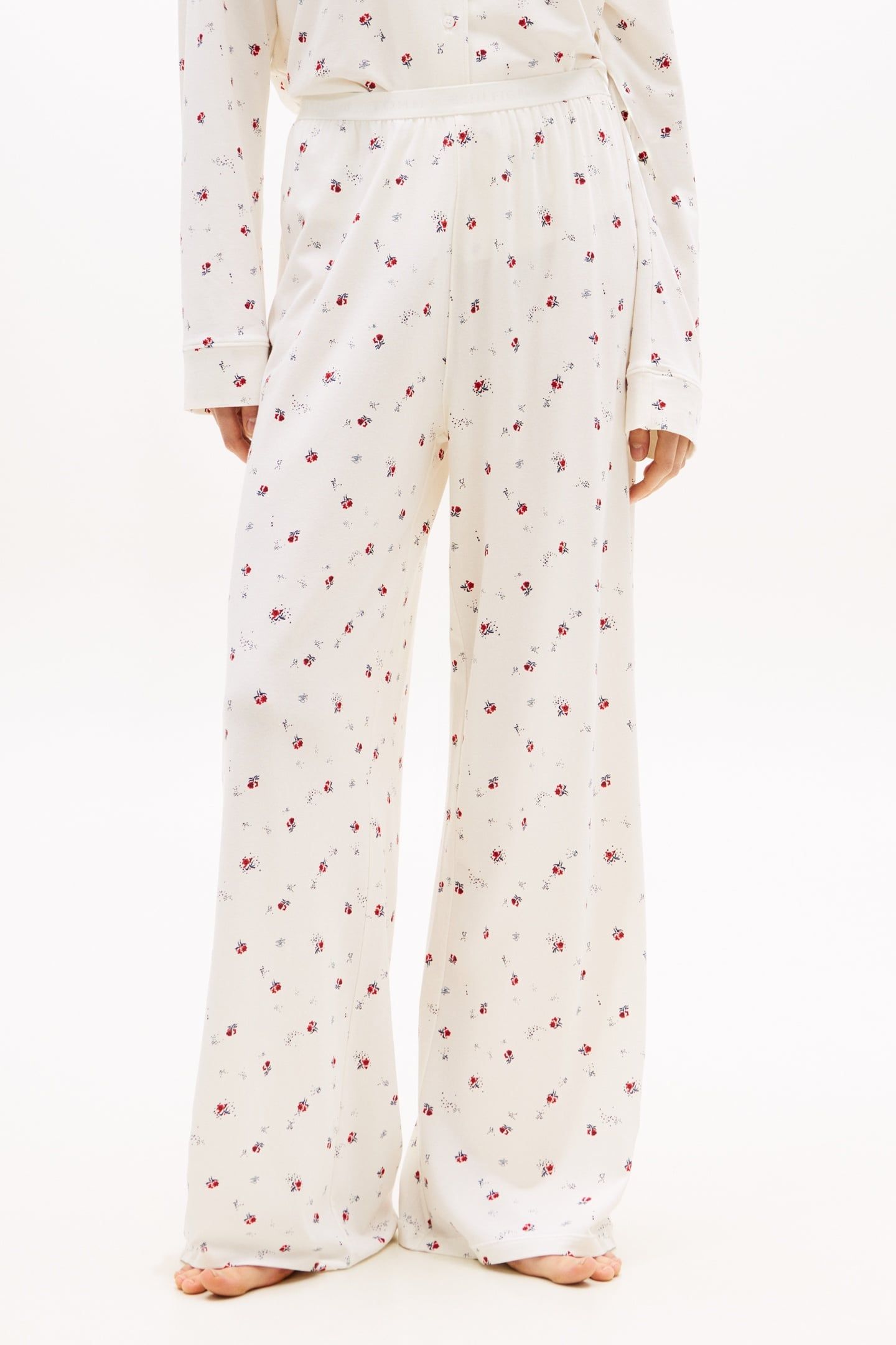 PANTS BELIEZE FLORAL ECRU 3
