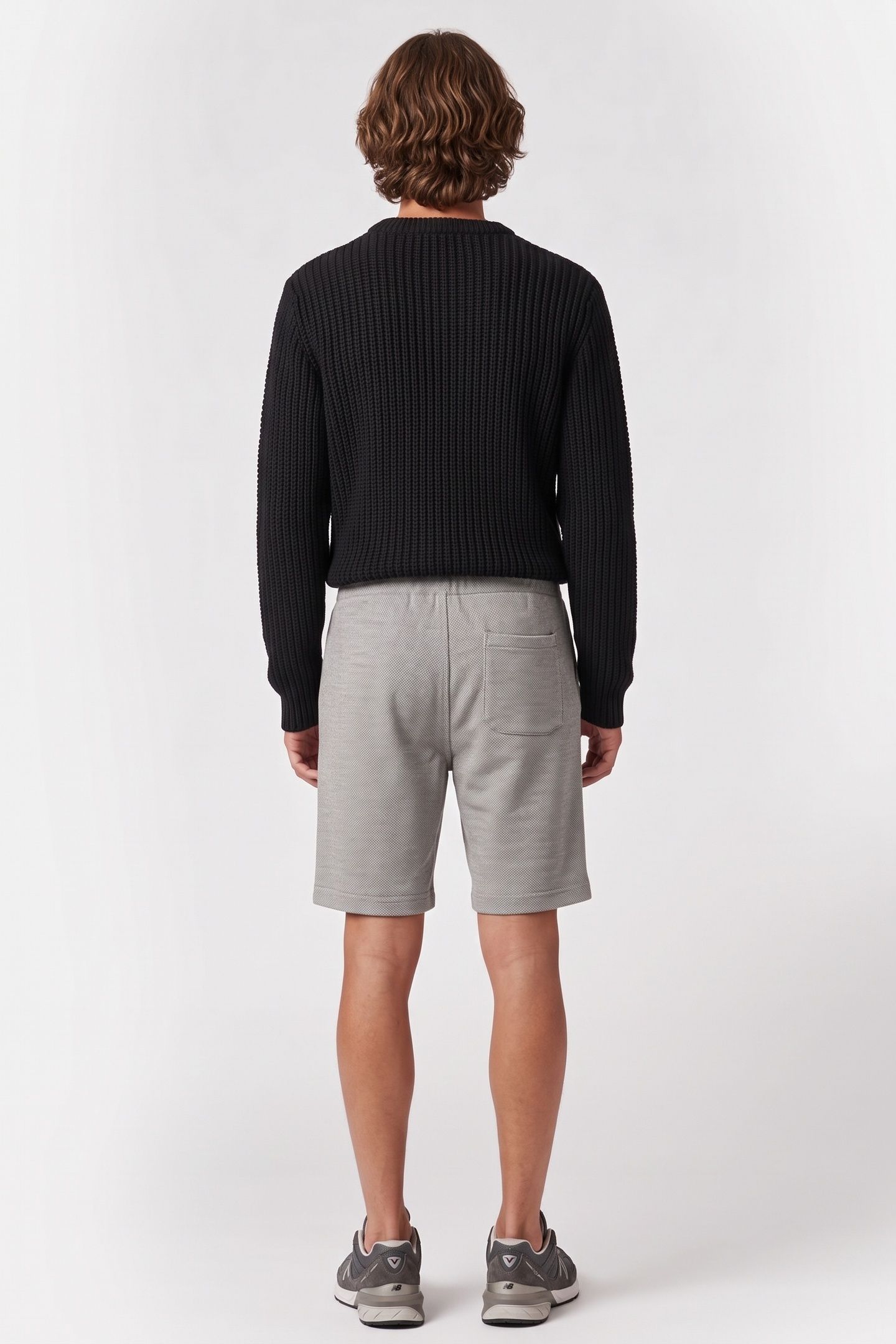 FEELGOOD SHORTS GRIS CHINE 4