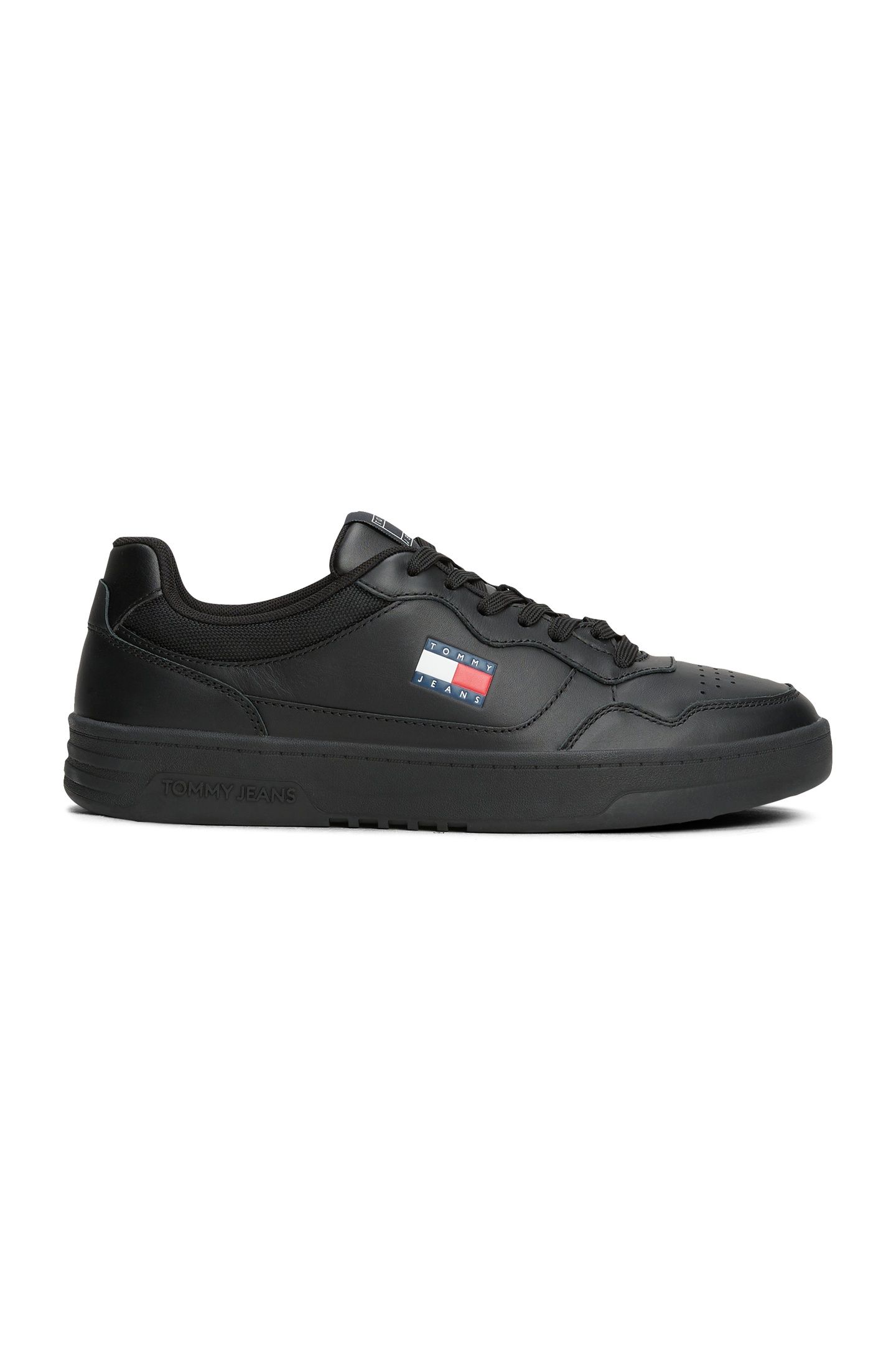 CUPSOLE LEATHER SNEAKERS BLACK 1
