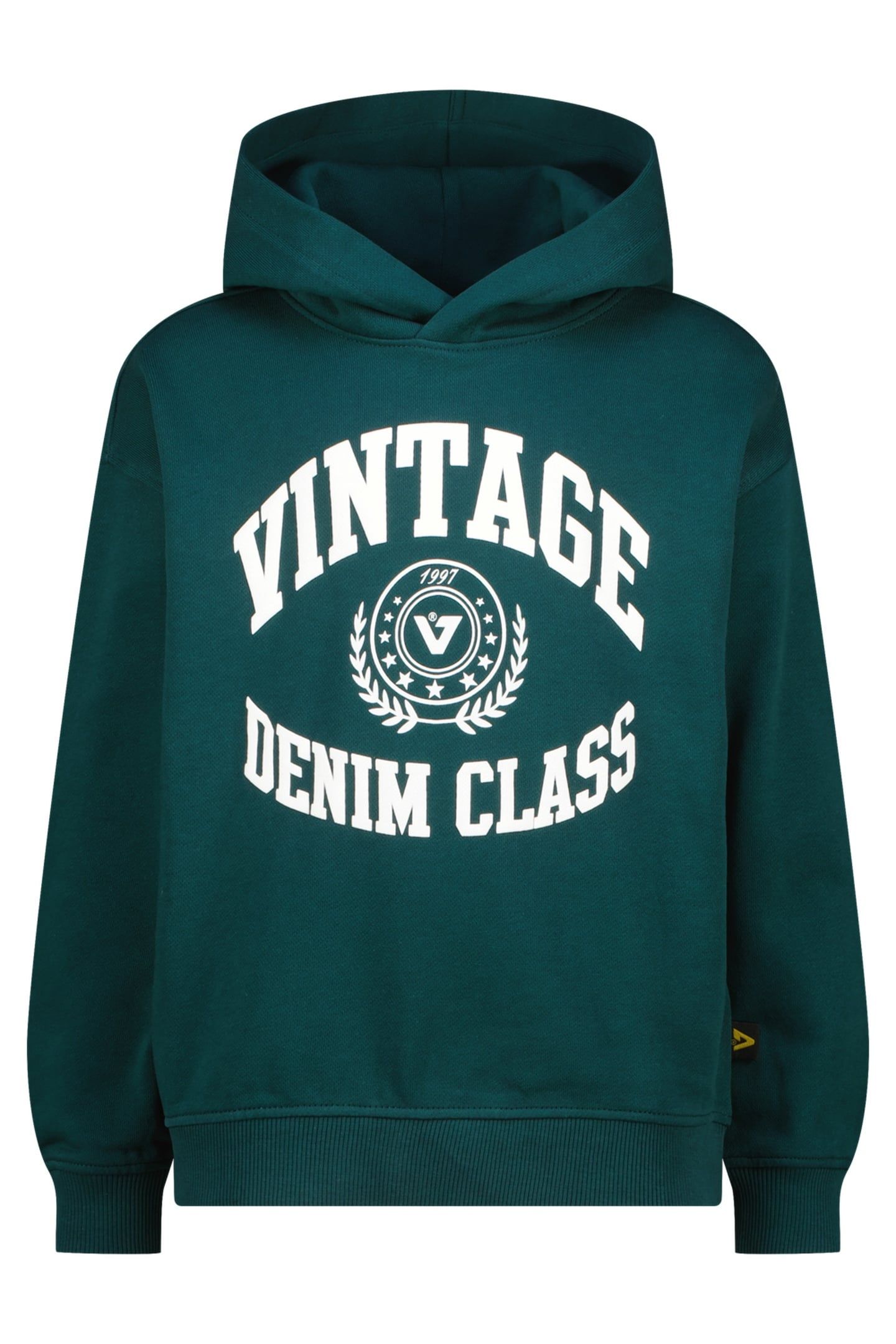 BOYS NIAM SWEATER DARK JUNGLE GREEN 1